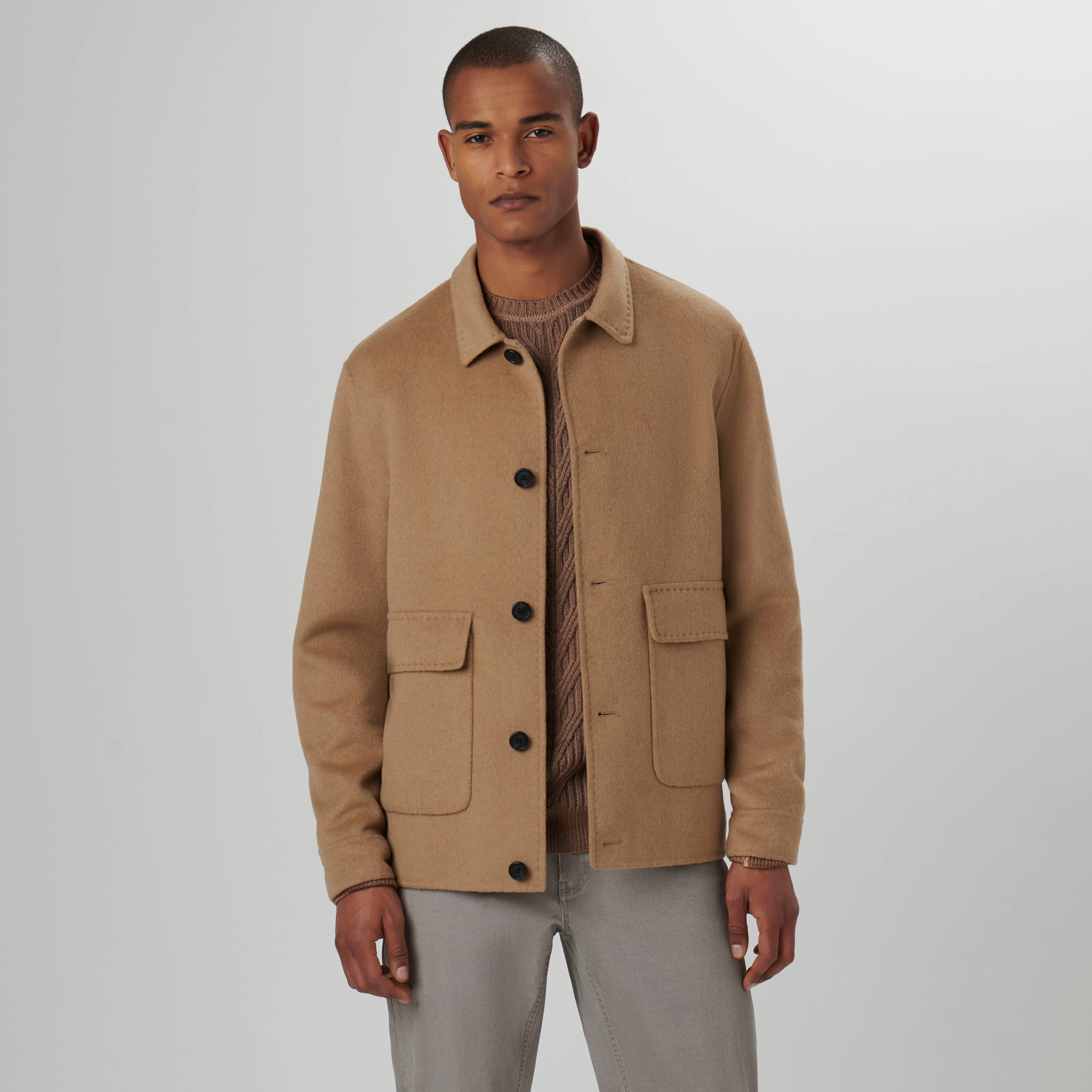 Wool Jacket sold by Bugatchi product image thumbnail 3