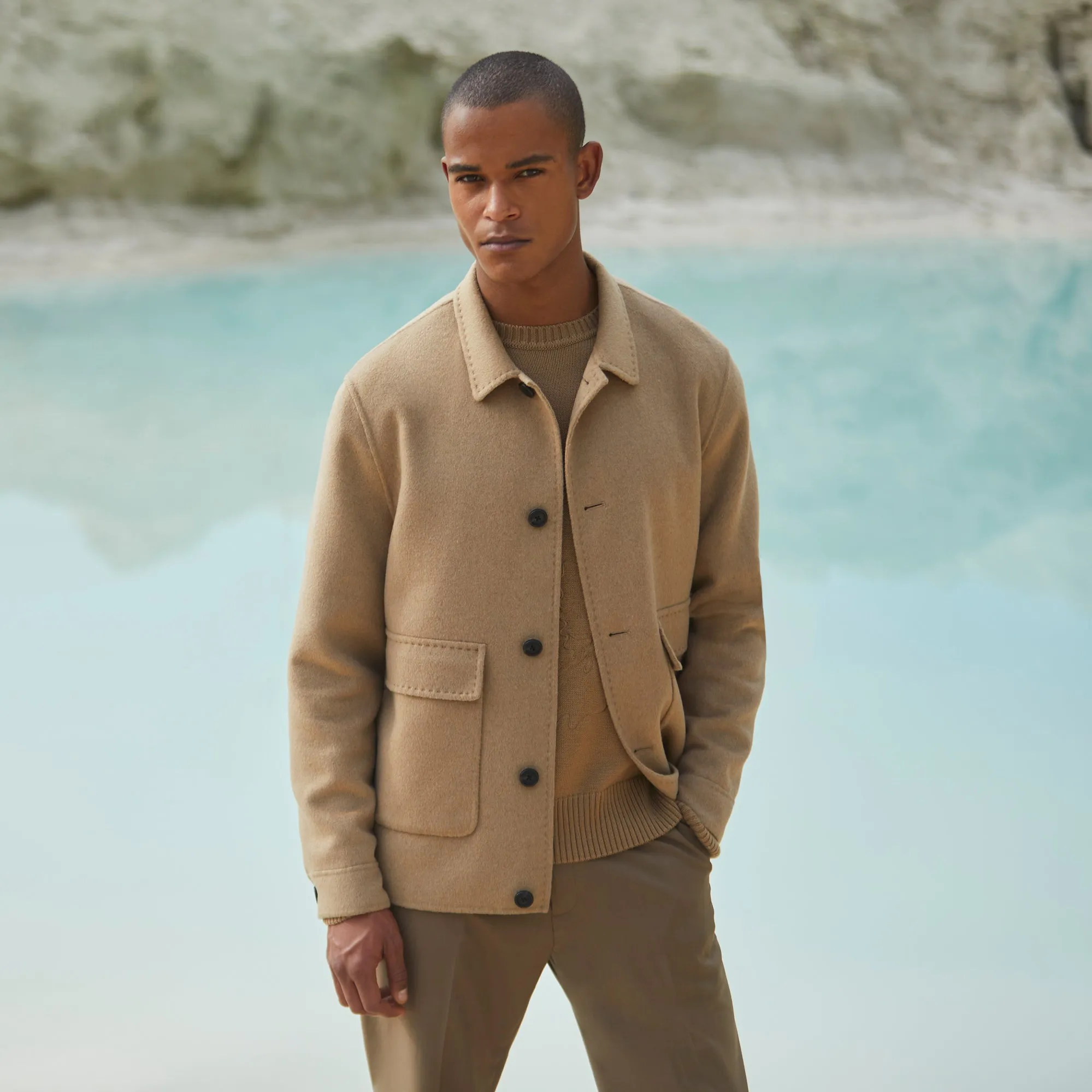 Wool Jacket sold by Bugatchi