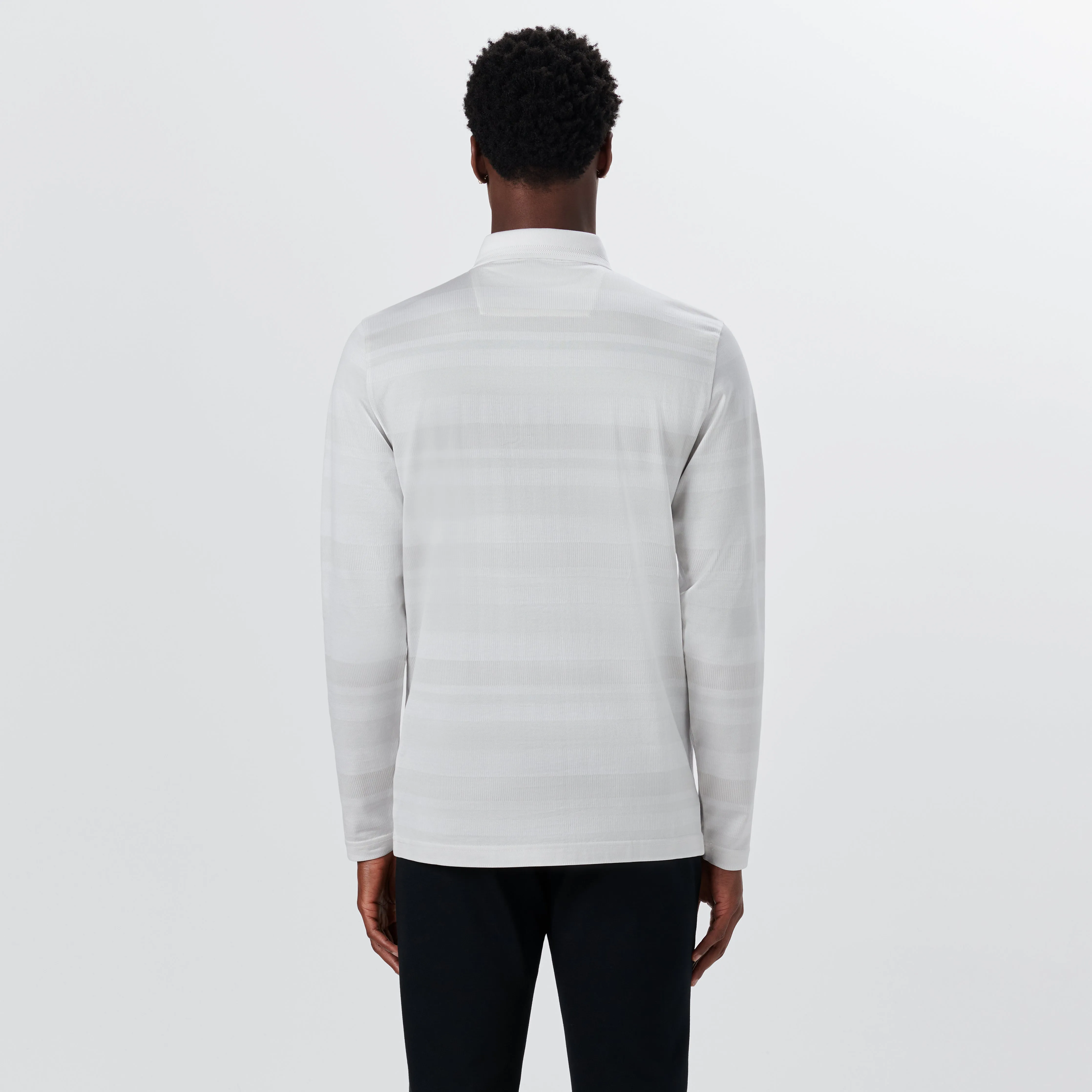 Long Sleeve Polo sold by Bugatchi product image thumbnail 4