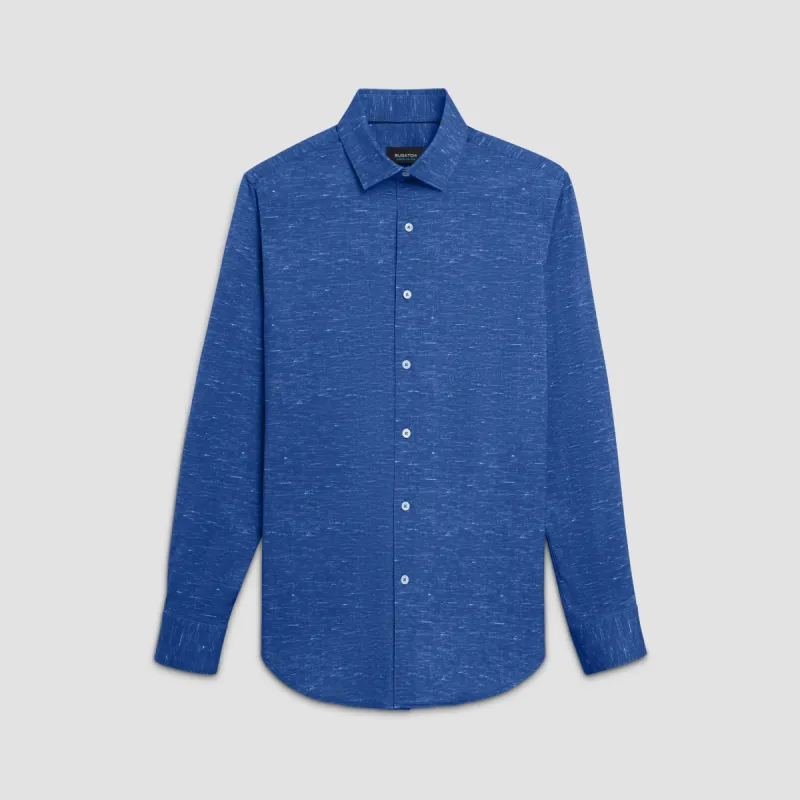 James Heather Print OoohCotton Shirt made by Bugatchi