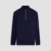 Beehive Quarter-Zip Pullover sold by Bugatchi