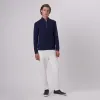 Beehive Quarter-Zip Pullover sold by Bugatchi