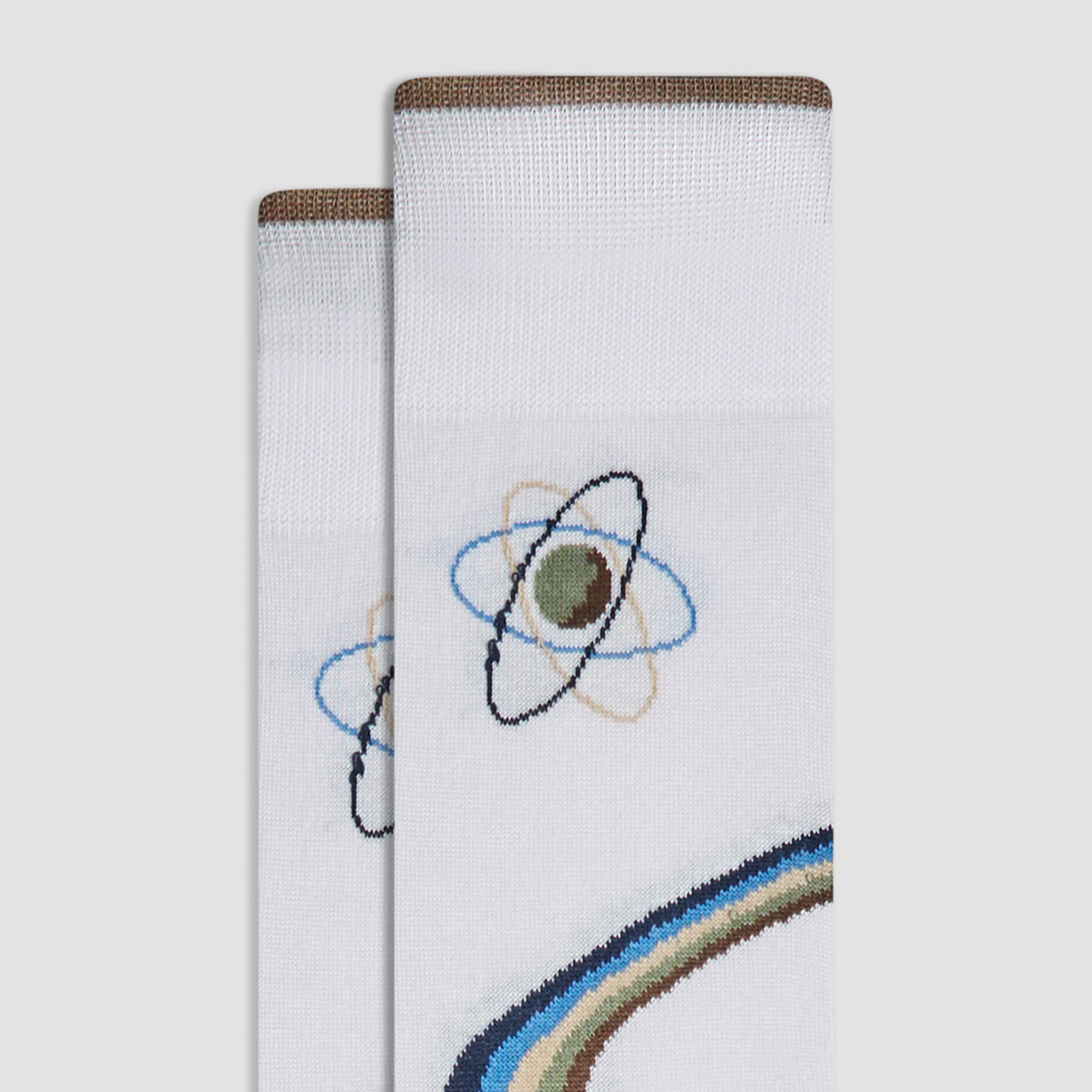 Cosmic Mid-Calf Socks sold by Bugatchi product image thumbnail 2