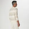 Ombre Stripe Crew Neck Sweater sold by Bugatchi