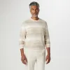 Ombre Stripe Crew Neck Sweater sold by Bugatchi