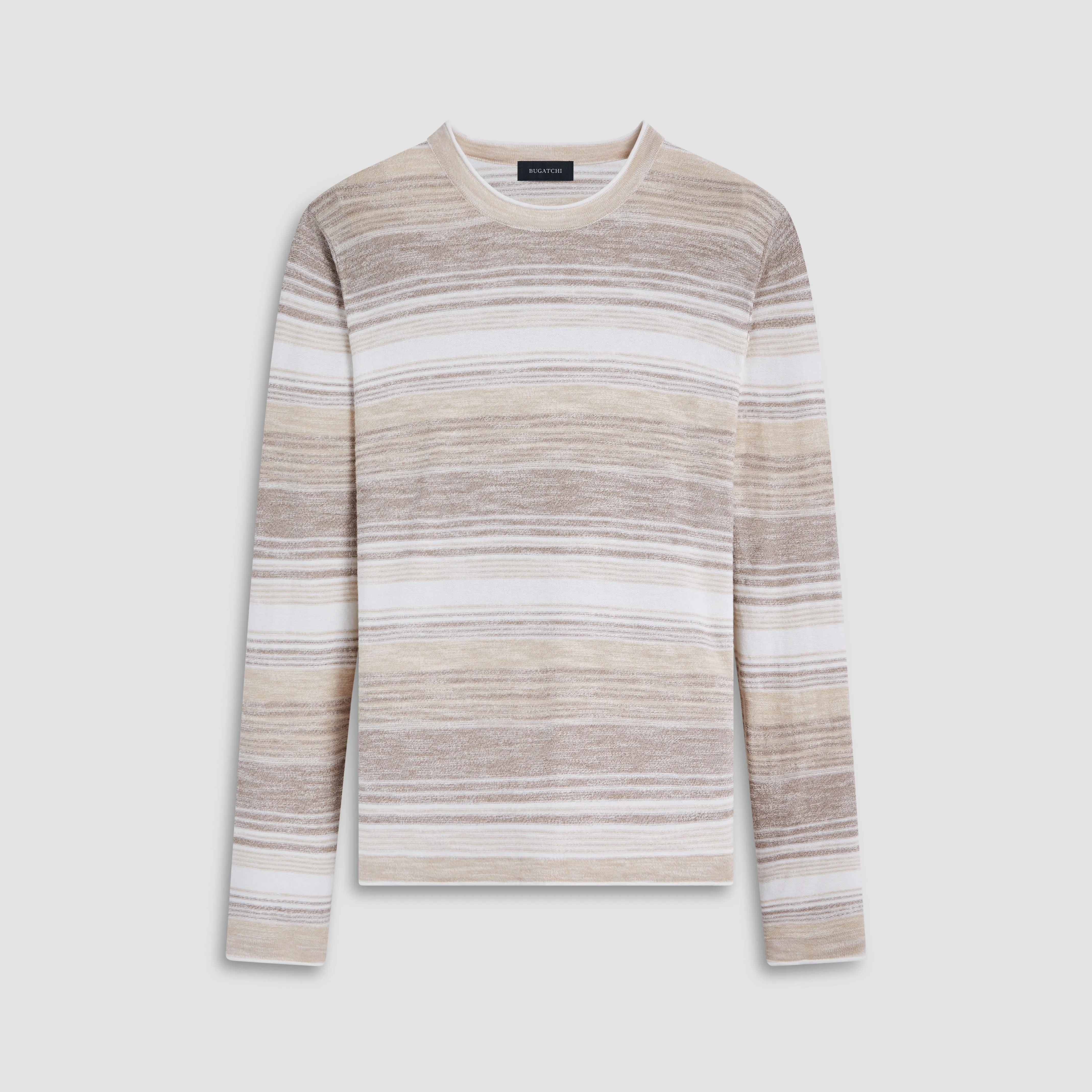 Ombre Stripe Crew Neck Sweater sold by Bugatchi