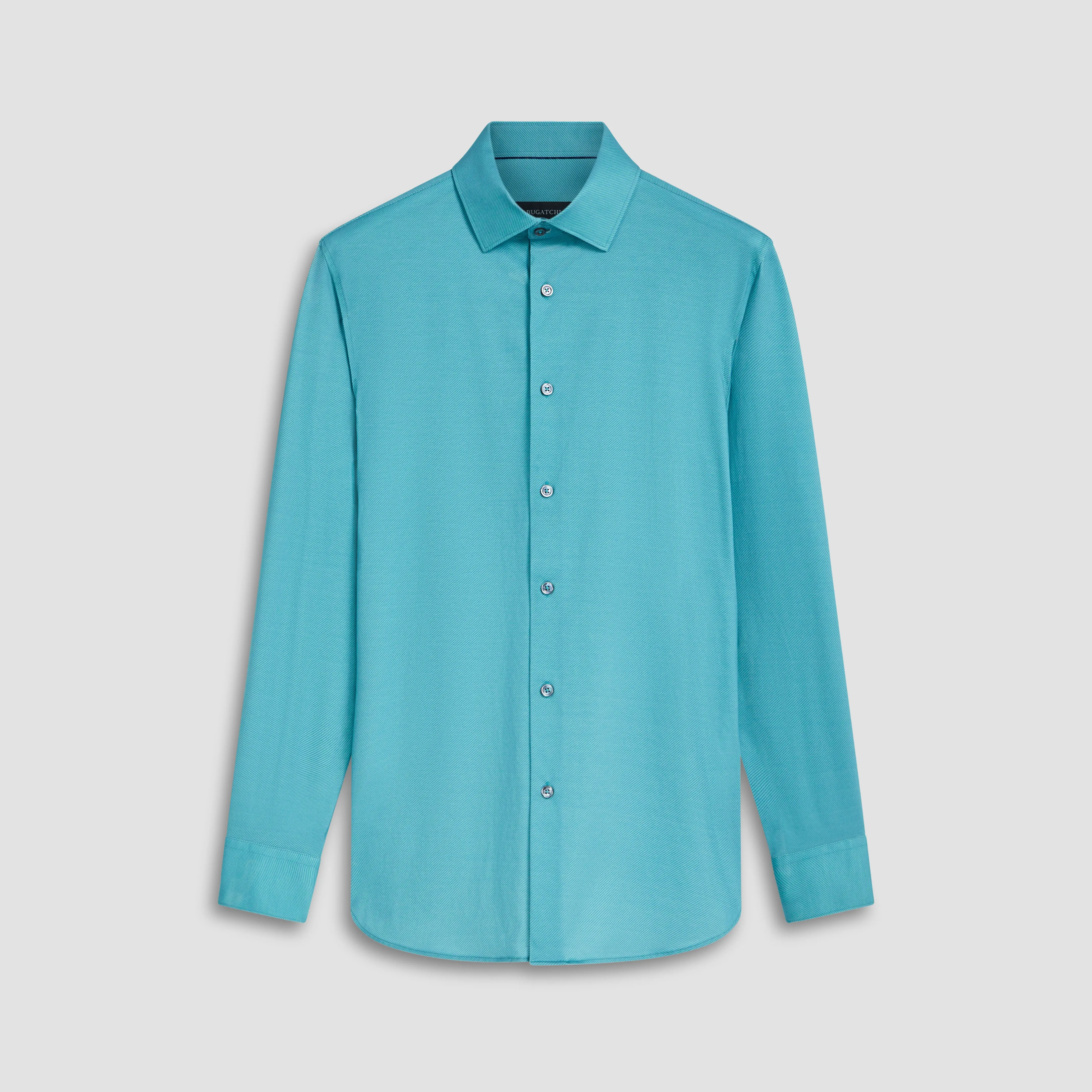 James Diagonal Stripe OoohCotton Shirt sold by Bugatchi