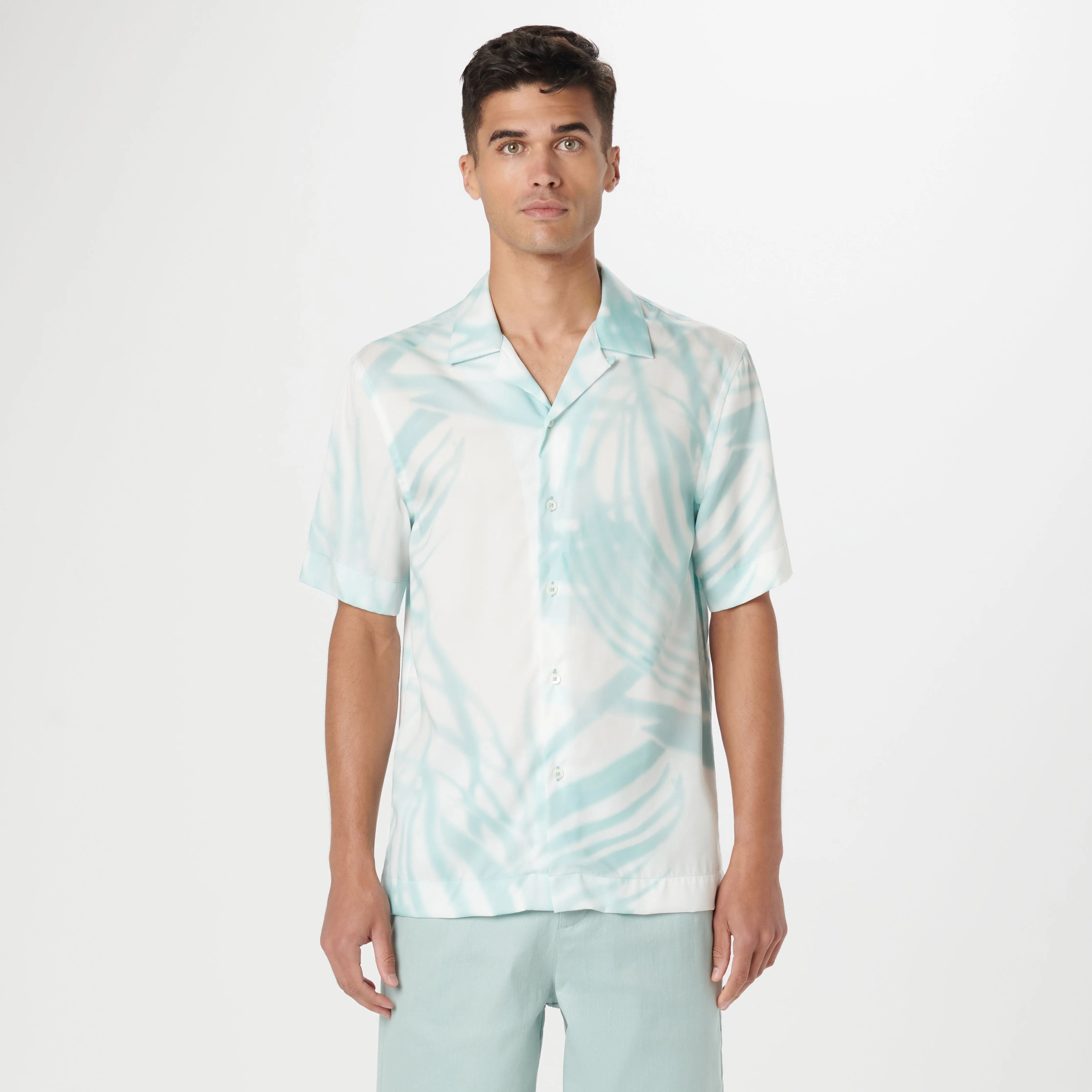 Jackson Abstract Short Sleeve Shirt sold by Bugatchi product image thumbnail 2