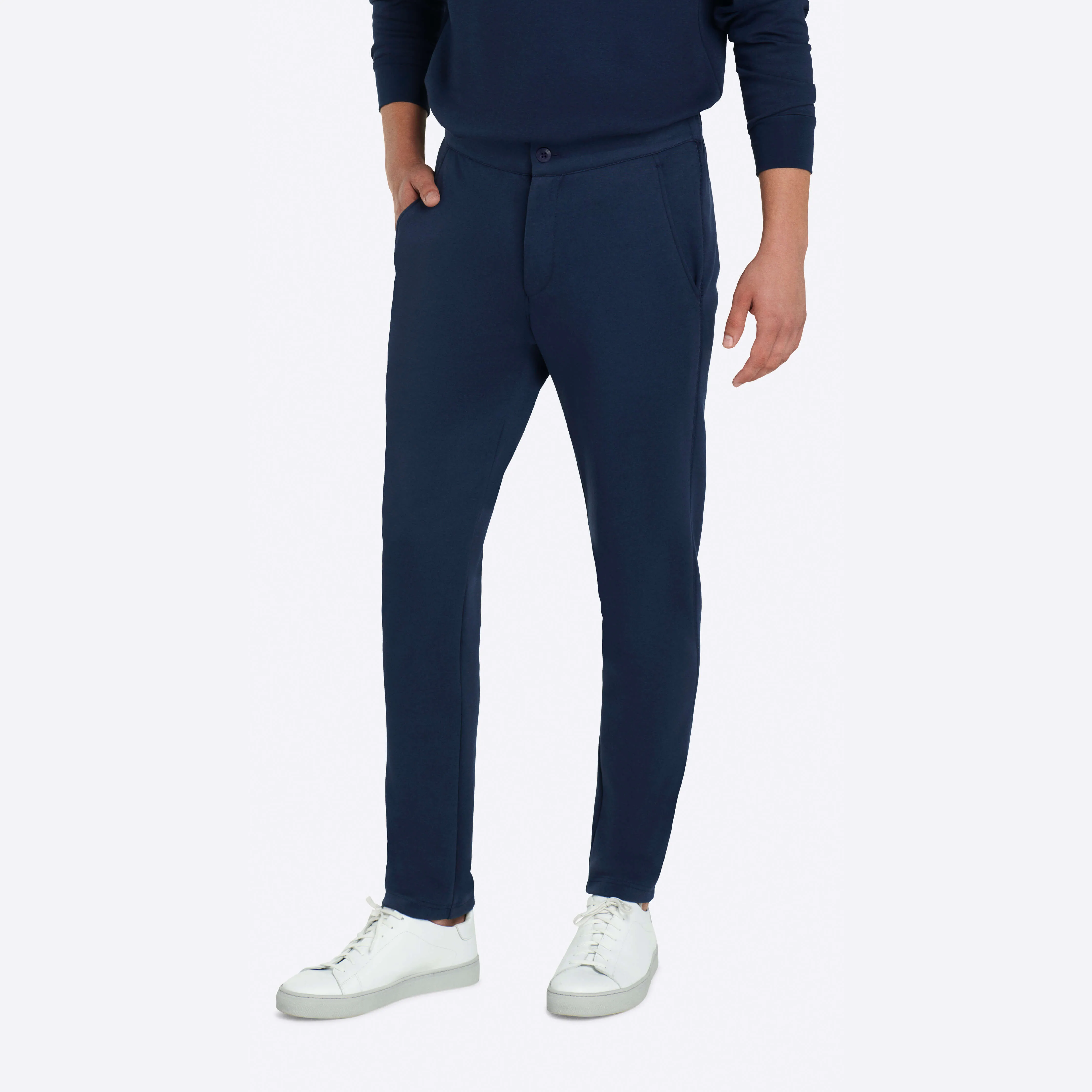 Comfort Solid Knit Pant sold by Bugatchi product image thumbnail 2
