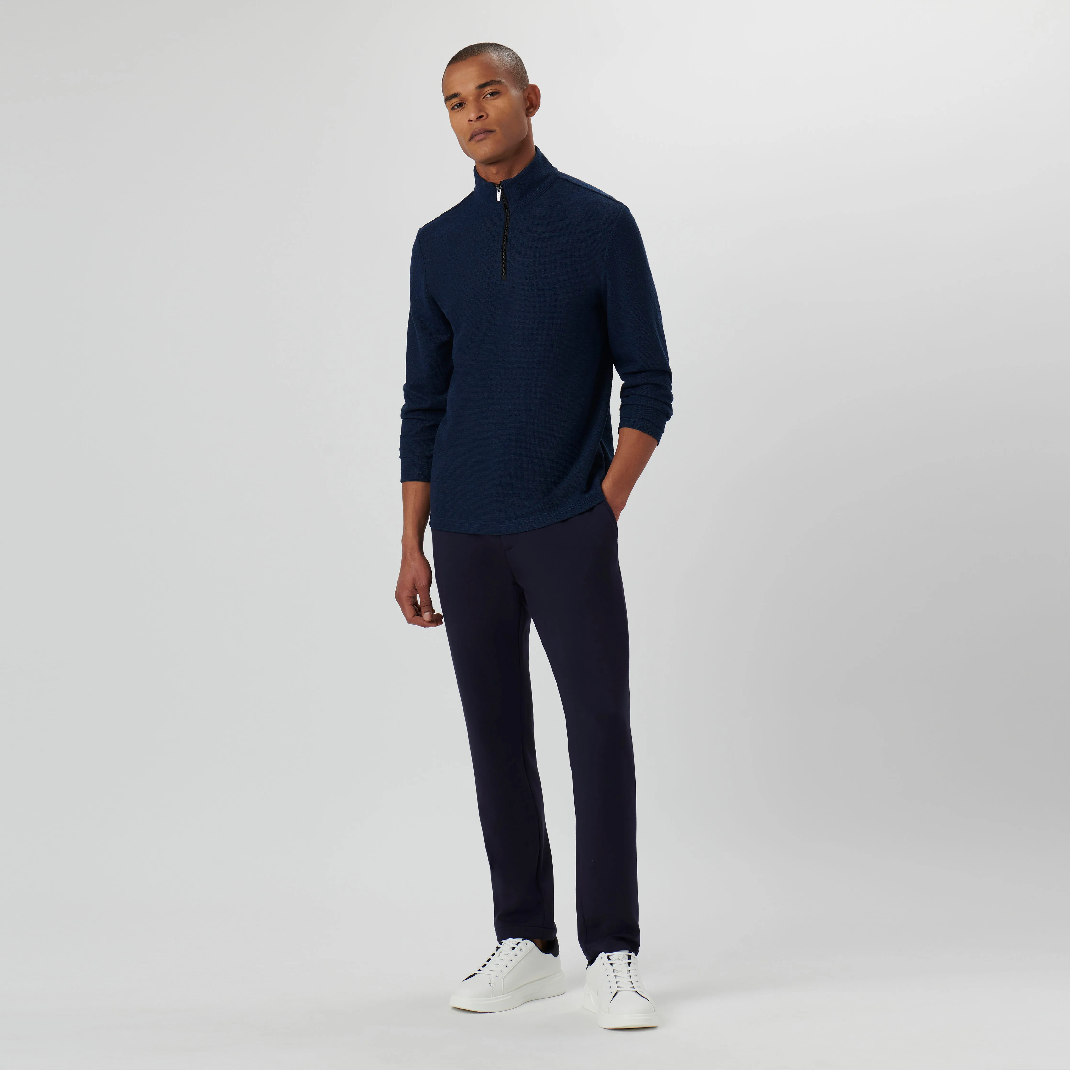 Quarter Zip Pullover sold by Bugatchi product image thumbnail 5