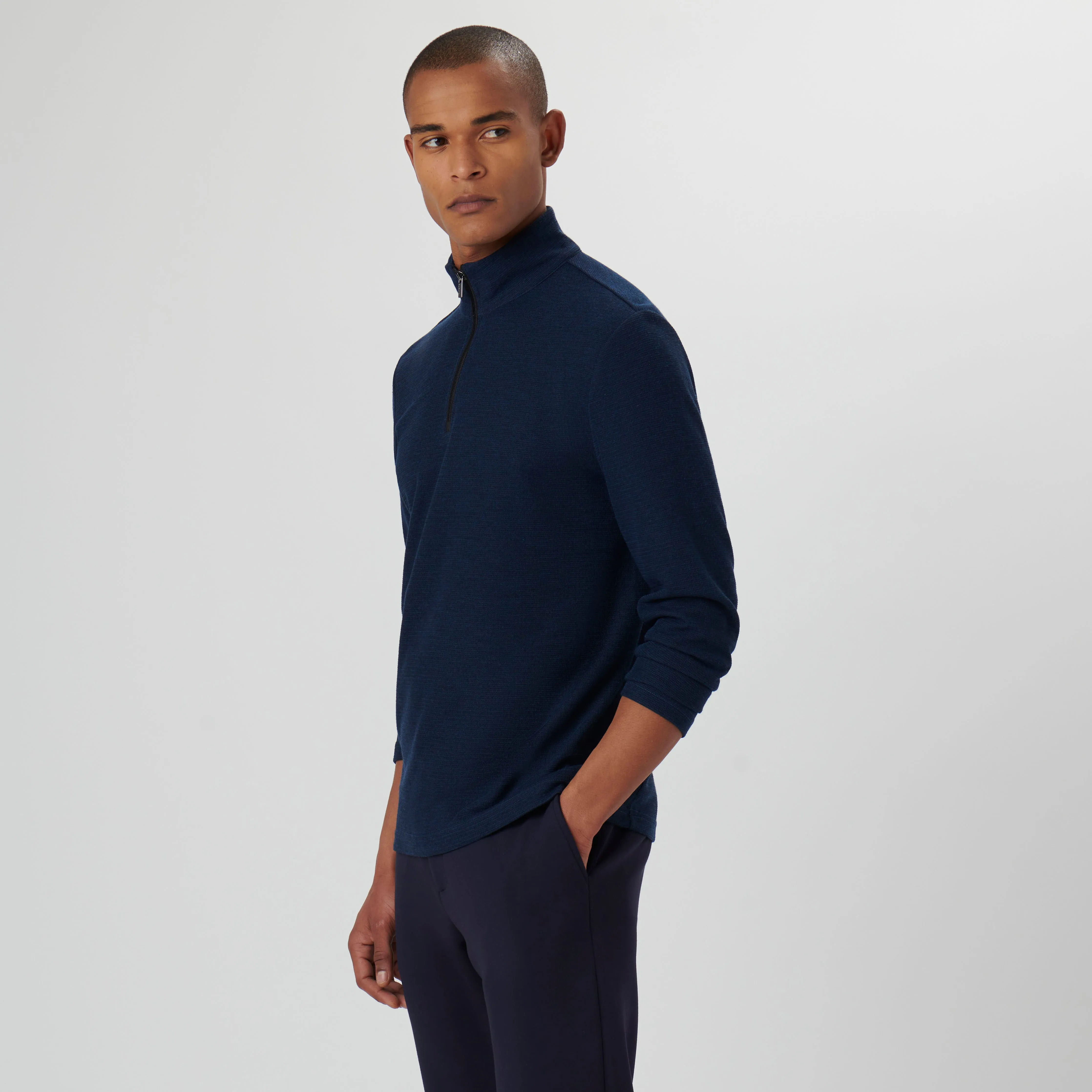 Quarter Zip Pullover sold by Bugatchi product image thumbnail 3