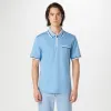 Tipped Quarter Zip Polo sold by Bugatchi