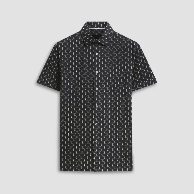 Milo Guitar OoohCotton Short Sleeve Shirt sold by Bugatchi