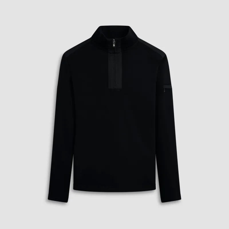 Soft Touch Quarter Zip Pullover sold by Bugatchi