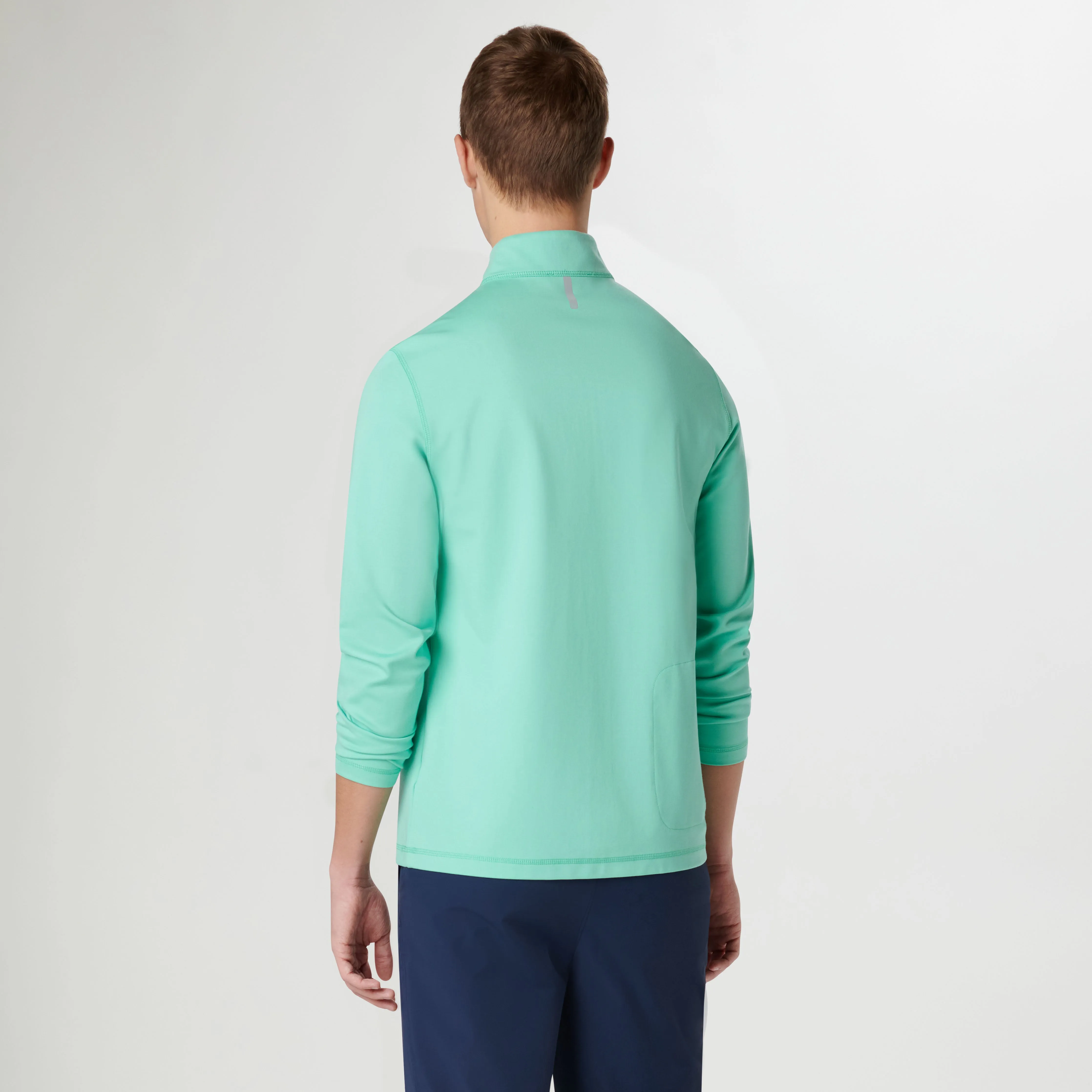 Performance Quarter Zip Pull Over sold by Bugatchi product image thumbnail 4