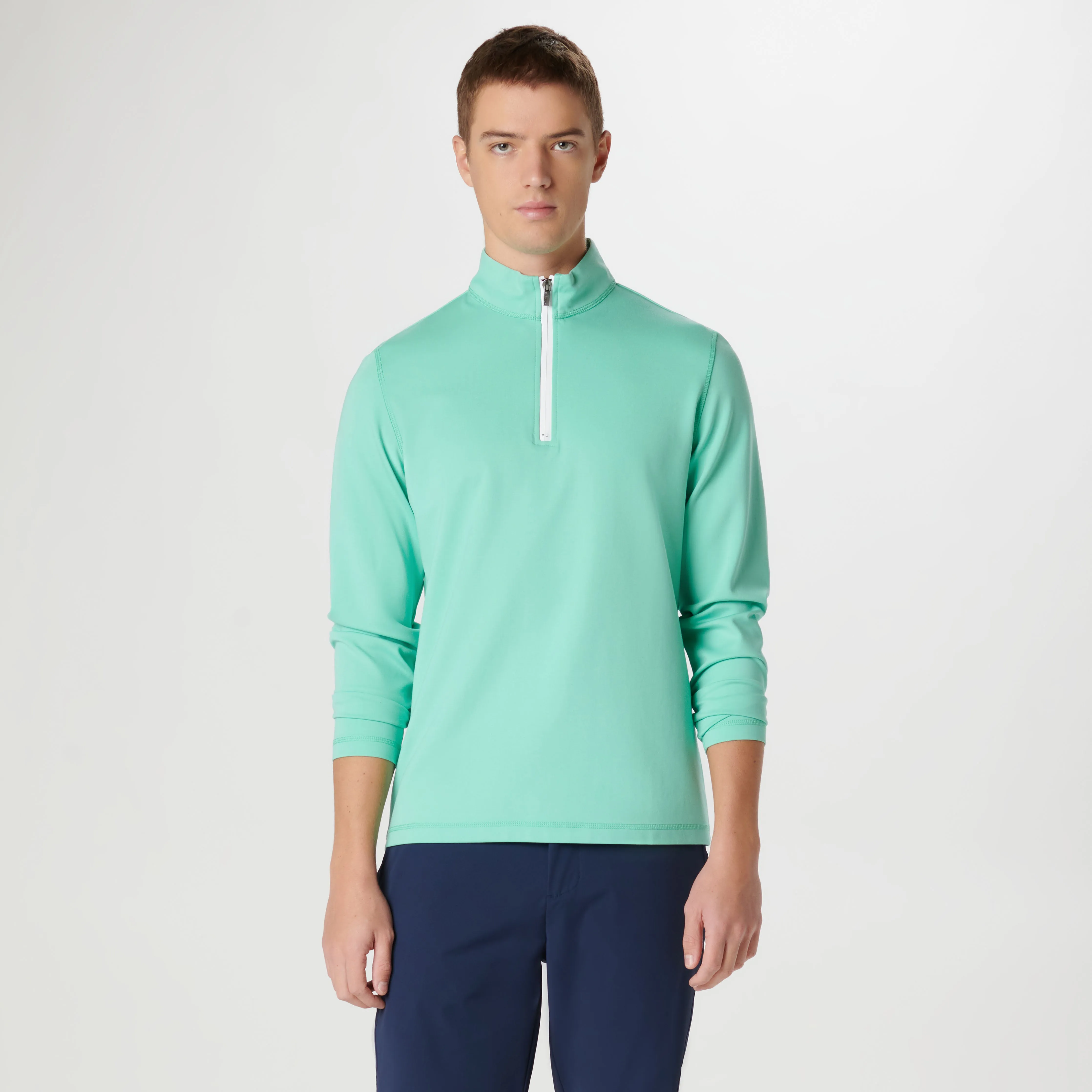 Performance Quarter Zip Pull Over sold by Bugatchi product image thumbnail 2
