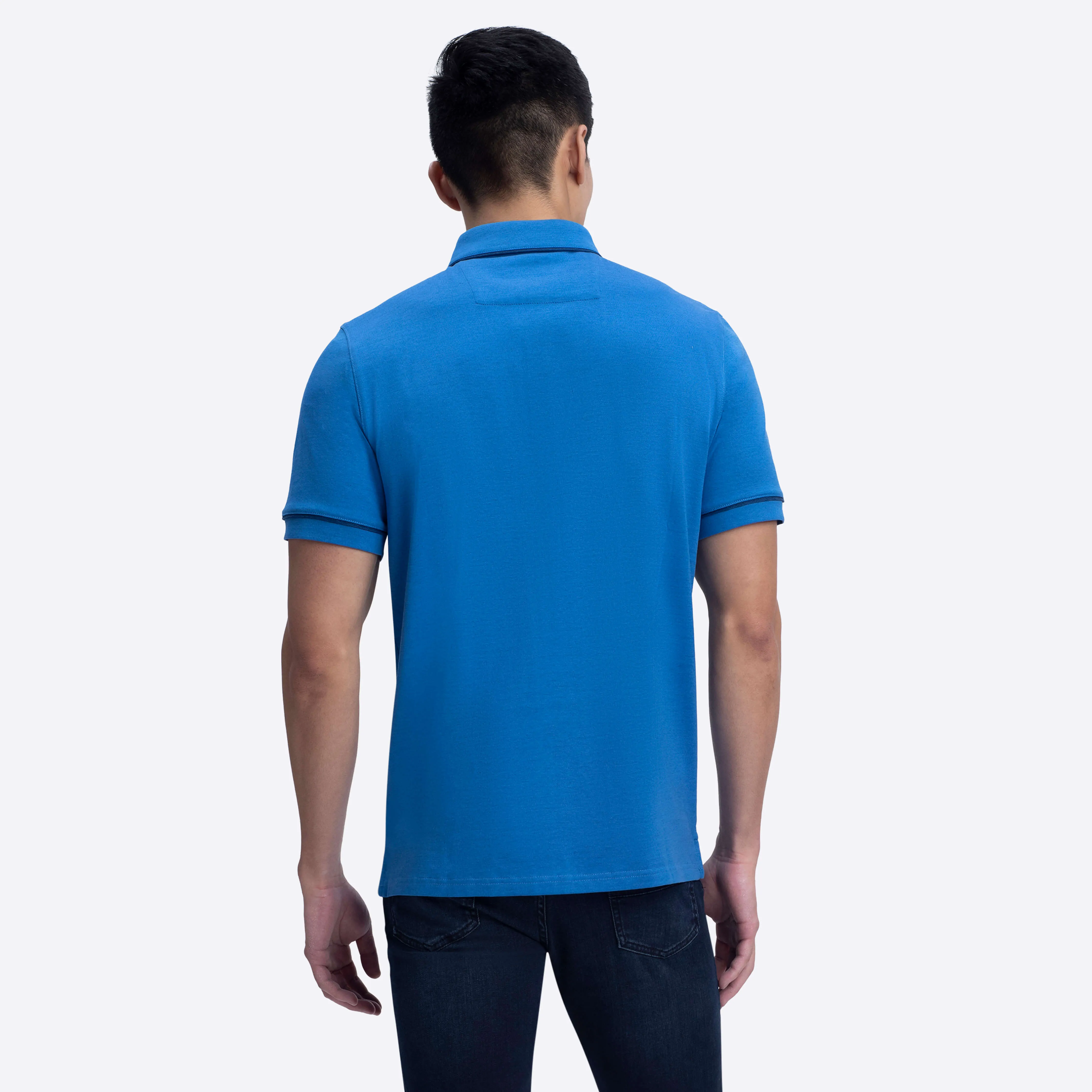Solid Polo sold by Bugatchi product image thumbnail 4