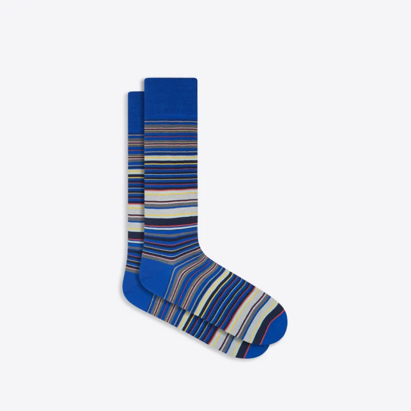 Striped Mid-Calf Socks sold by Bugatchi