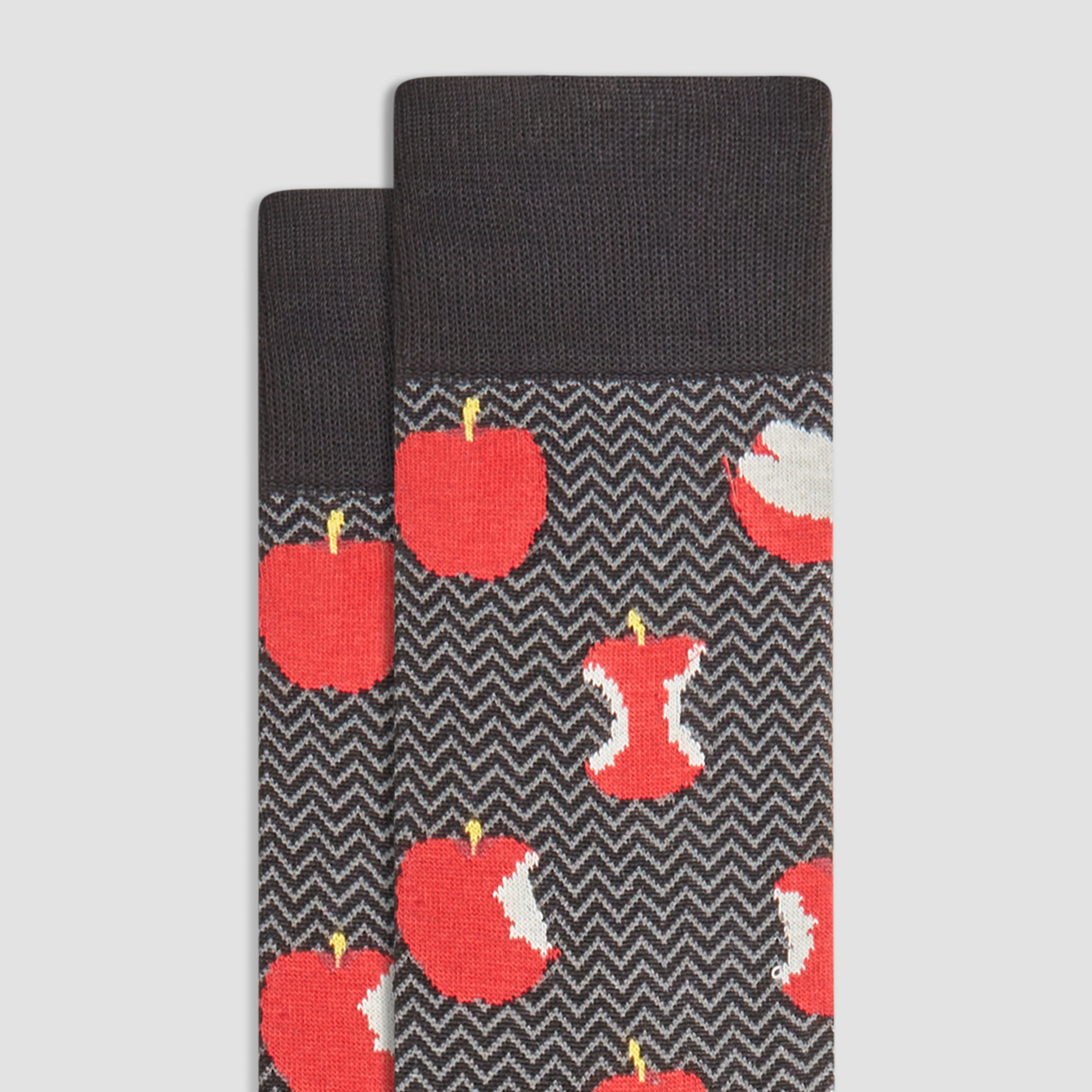 Red Apples Mid-Calf Socks sold by Bugatchi product image thumbnail 2