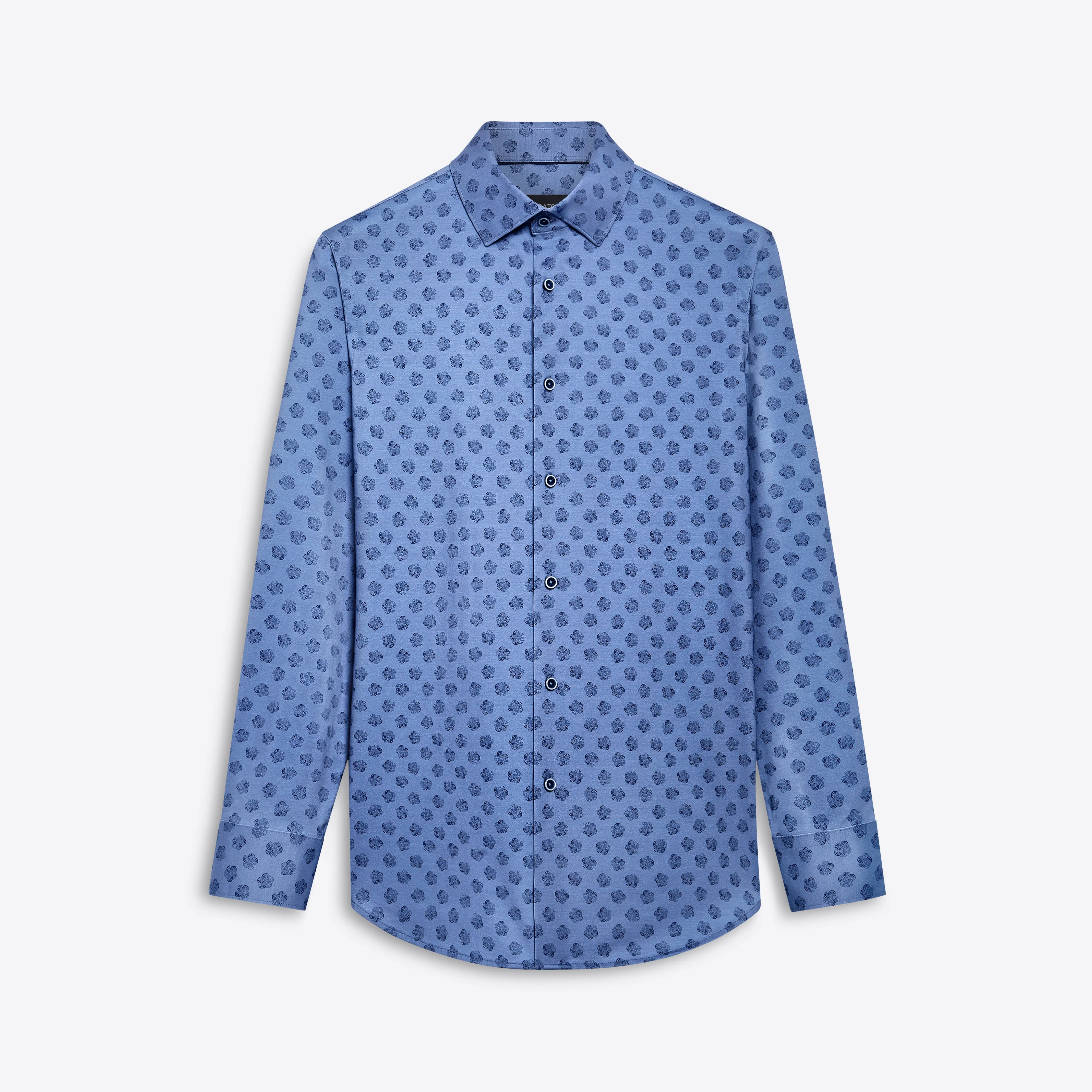 JAMES Abstract Print OoohCotton Shirt sold by Bugatchi