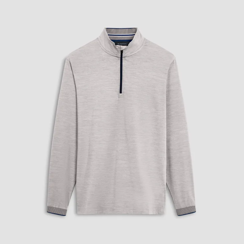 Performance Quarter-Zip Pullover sold by Bugatchi