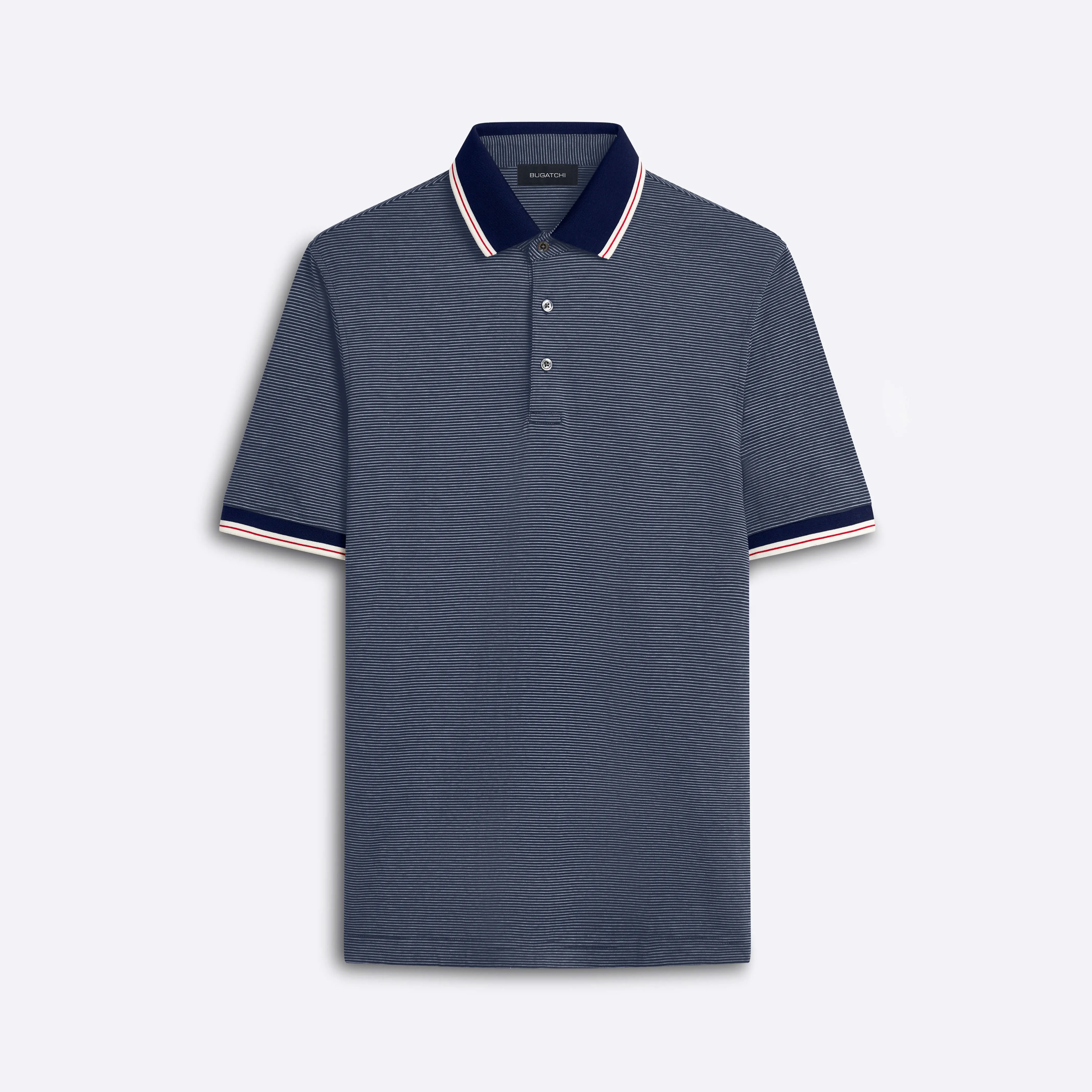 Striped Polo sold by Bugatchi