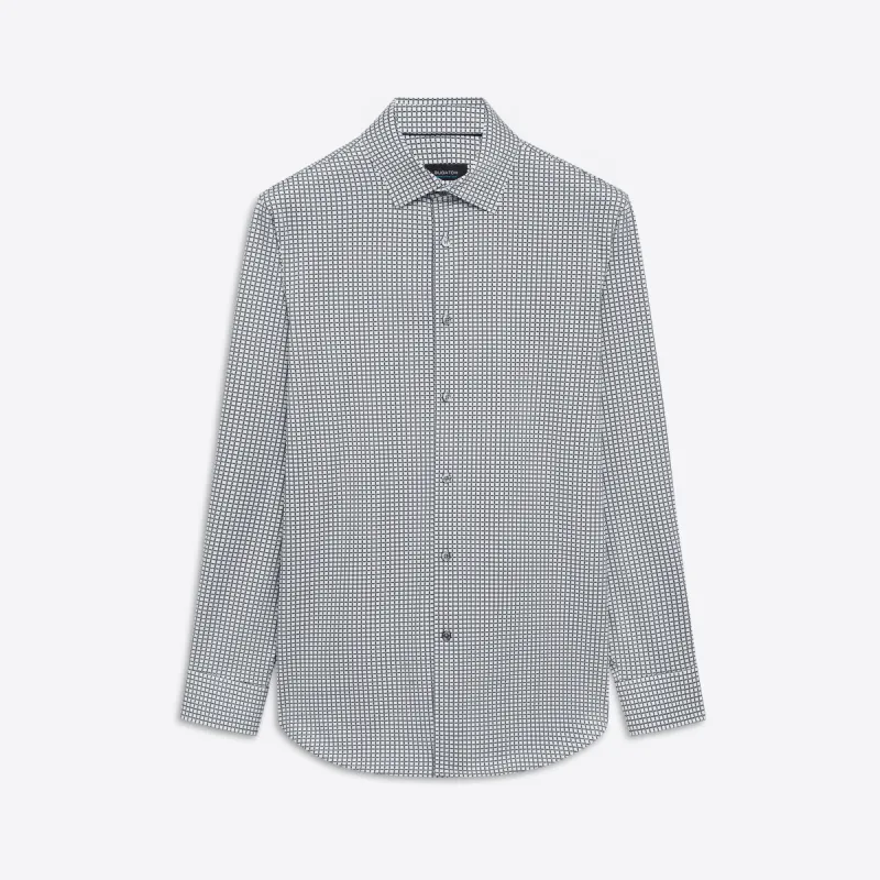 JAMES Geometric Print OoohCotton Shirt sold by Bugatchi