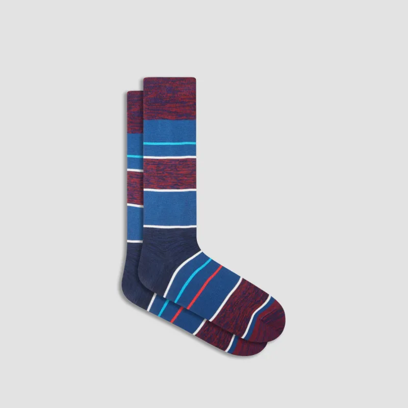 Color Block Mid-Calf Socks sold by Bugatchi