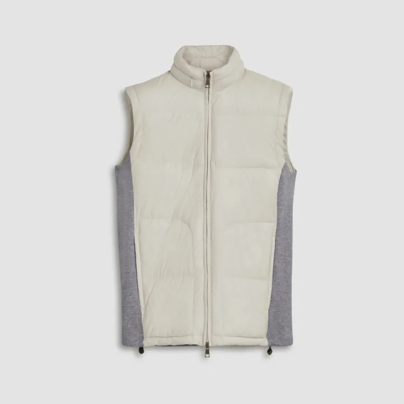 Quilted Vest with Stow-Away Hood sold by Bugatchi