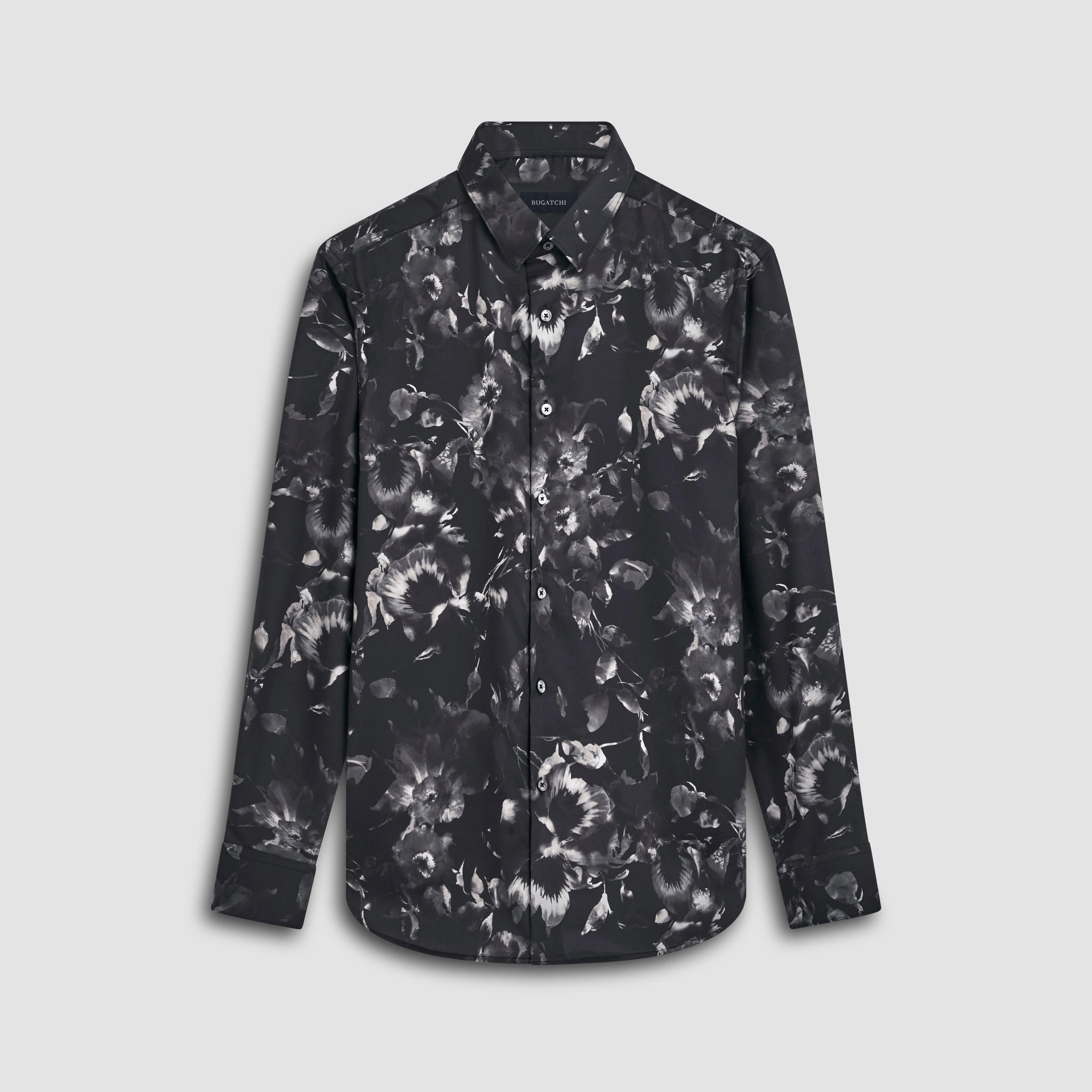 Julian Airbrush Floral Shirt sold by Bugatchi