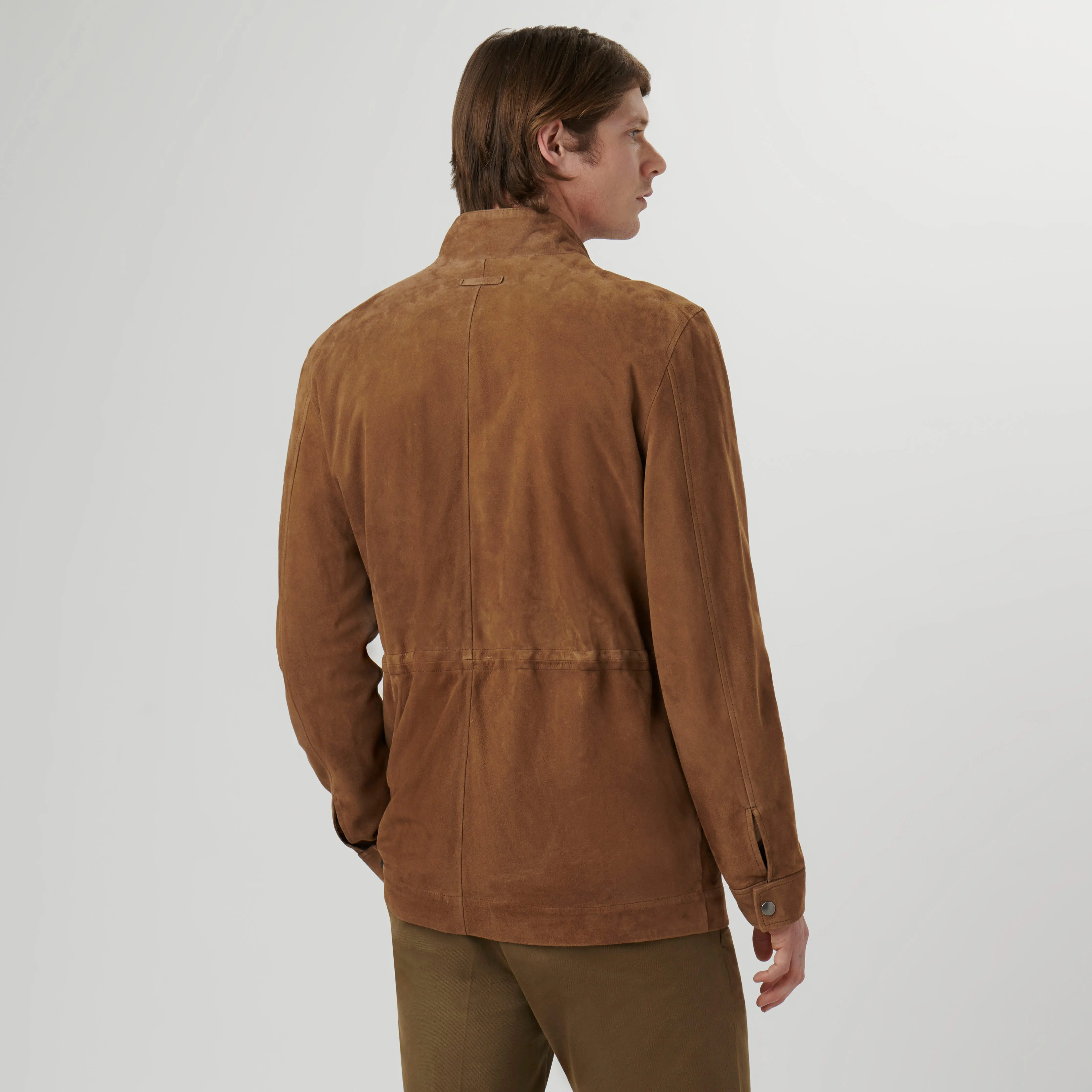 Suede Field Jacket sold by Bugatchi product image thumbnail 5