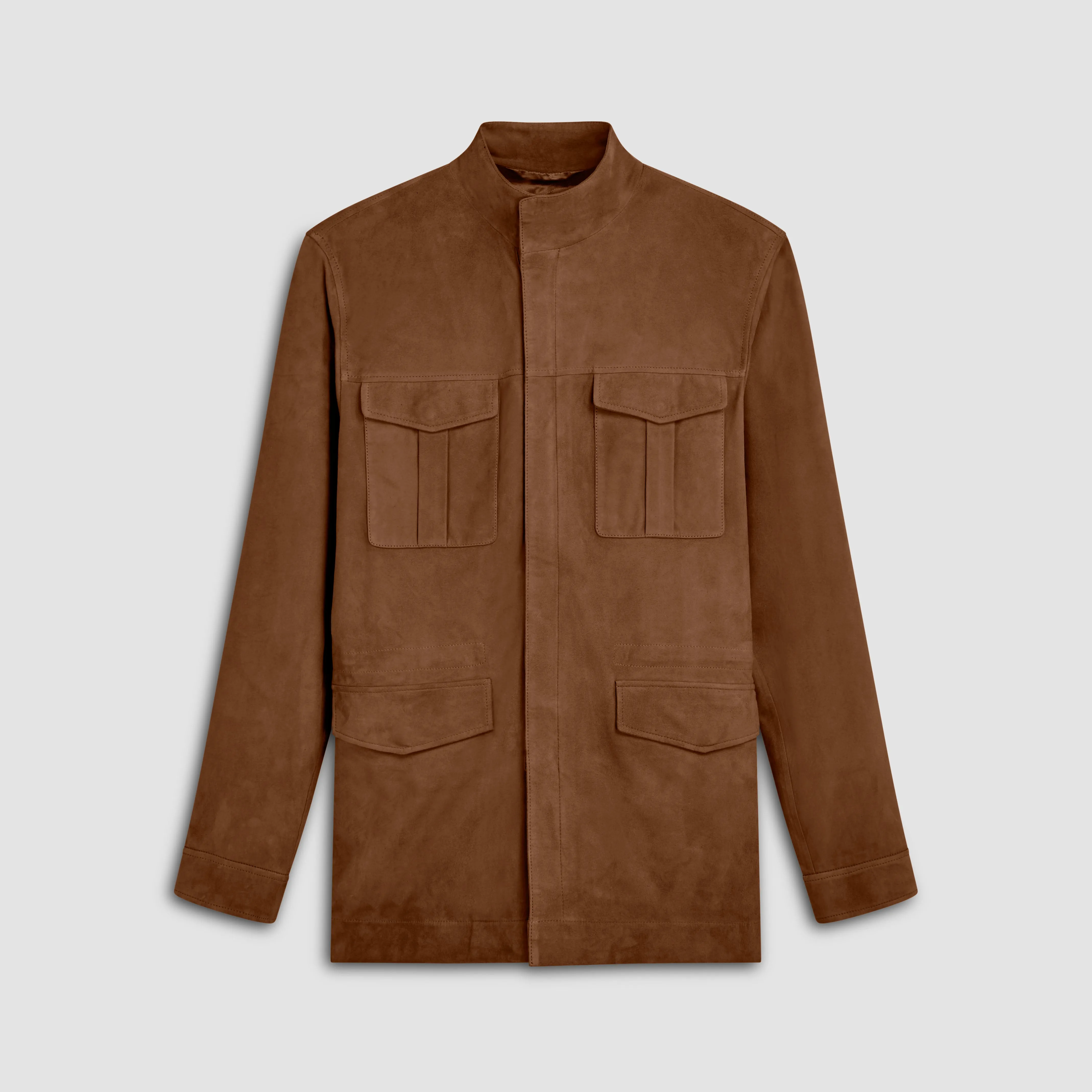 Suede Field Jacket sold by Bugatchi product image thumbnail 2