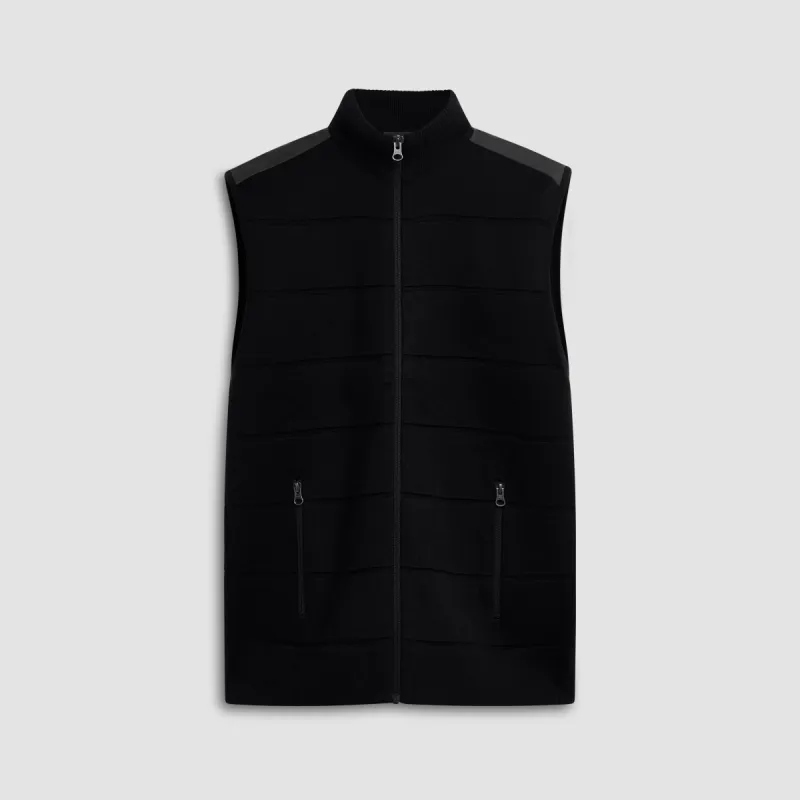 Solid Sweater Vest sold by Bugatchi