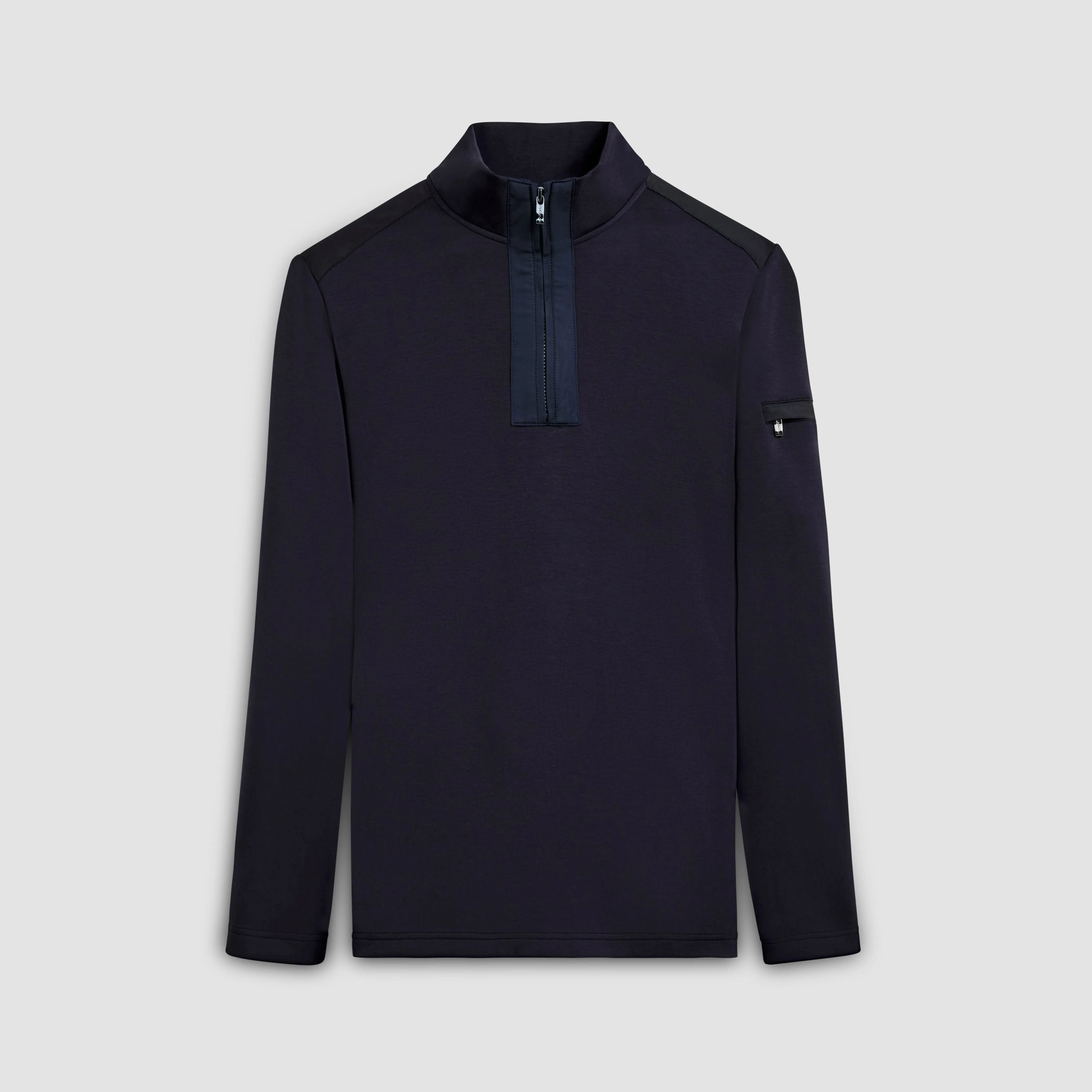 Soft Touch Performance Quarter Zip Pullover sold by Bugatchi