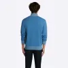 Solid Quarter Zip Mock Neck Sweater sold by Bugatchi