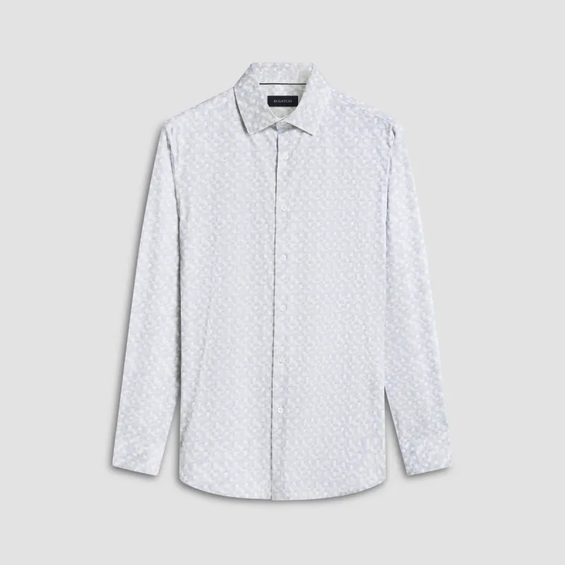 James Geometric OoohCotton Shirt sold by Bugatchi