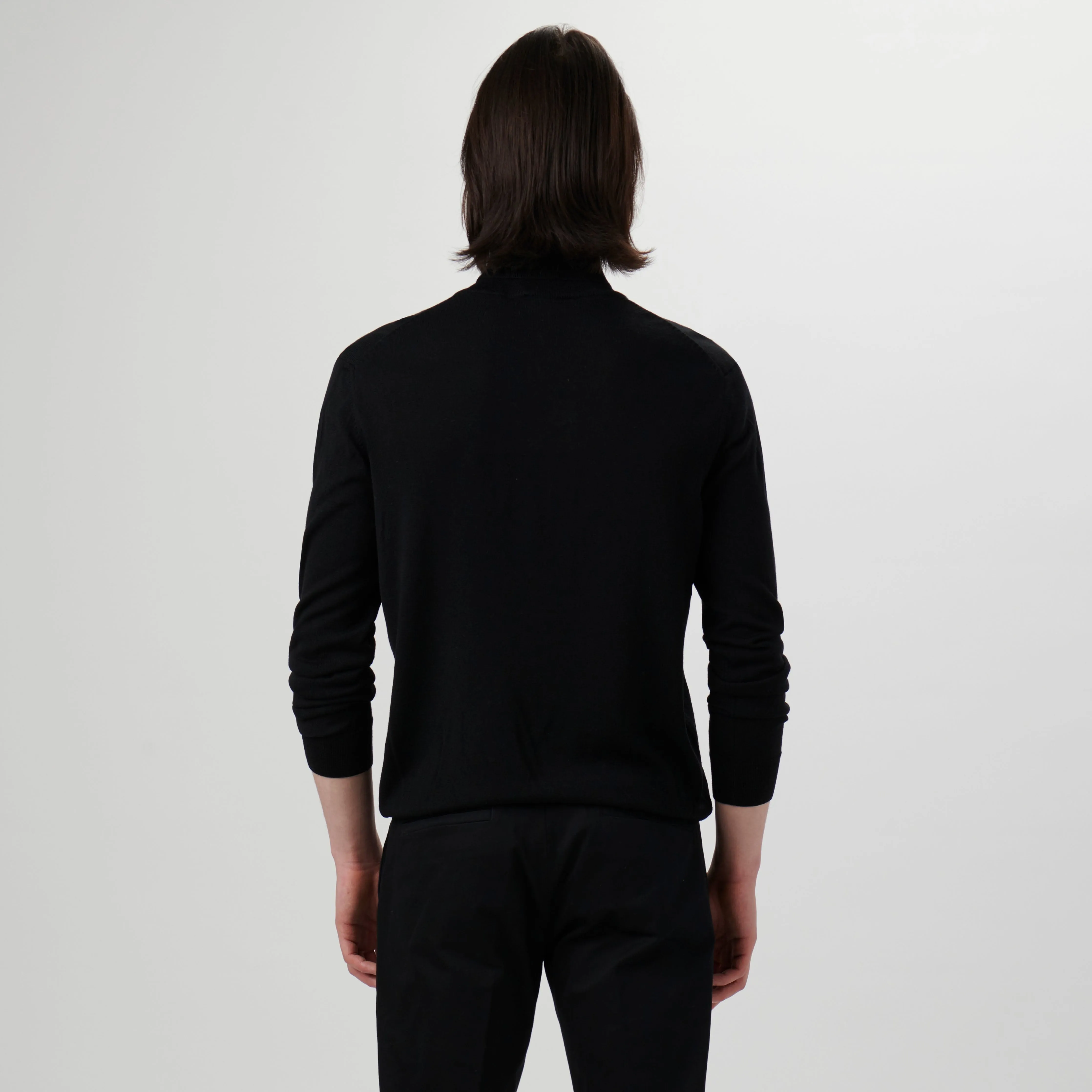 Super Merino Solid Turtleneck Sweater sold by Bugatchi product image thumbnail 4