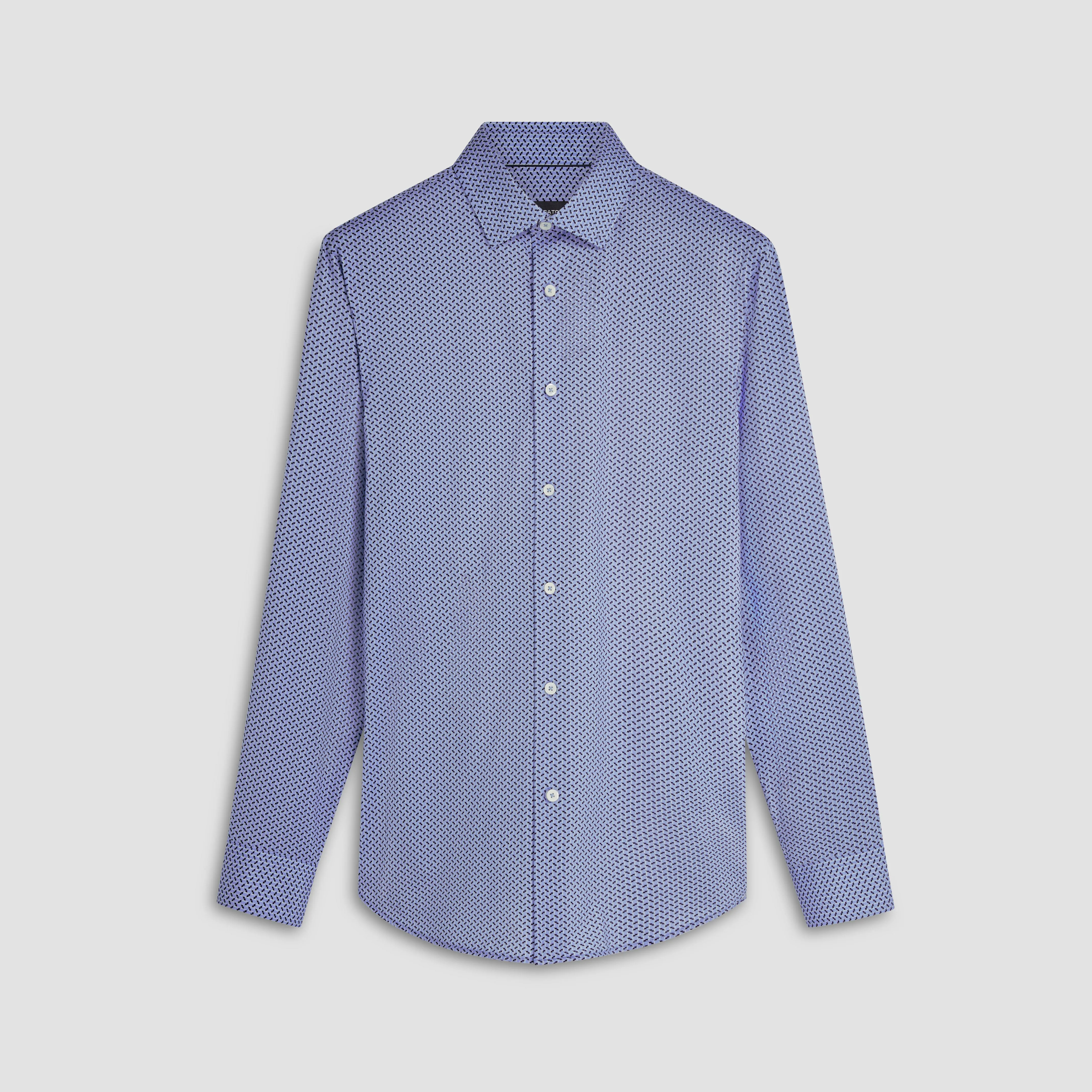 James Abstract Print OoohCotton Shirt sold by Bugatchi