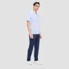 Victor Leaf Print OoohCotton Polo sold by Bugatchi