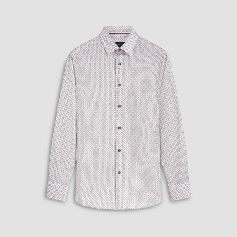 Julian Abstract Print Shirt sold by Bugatchi