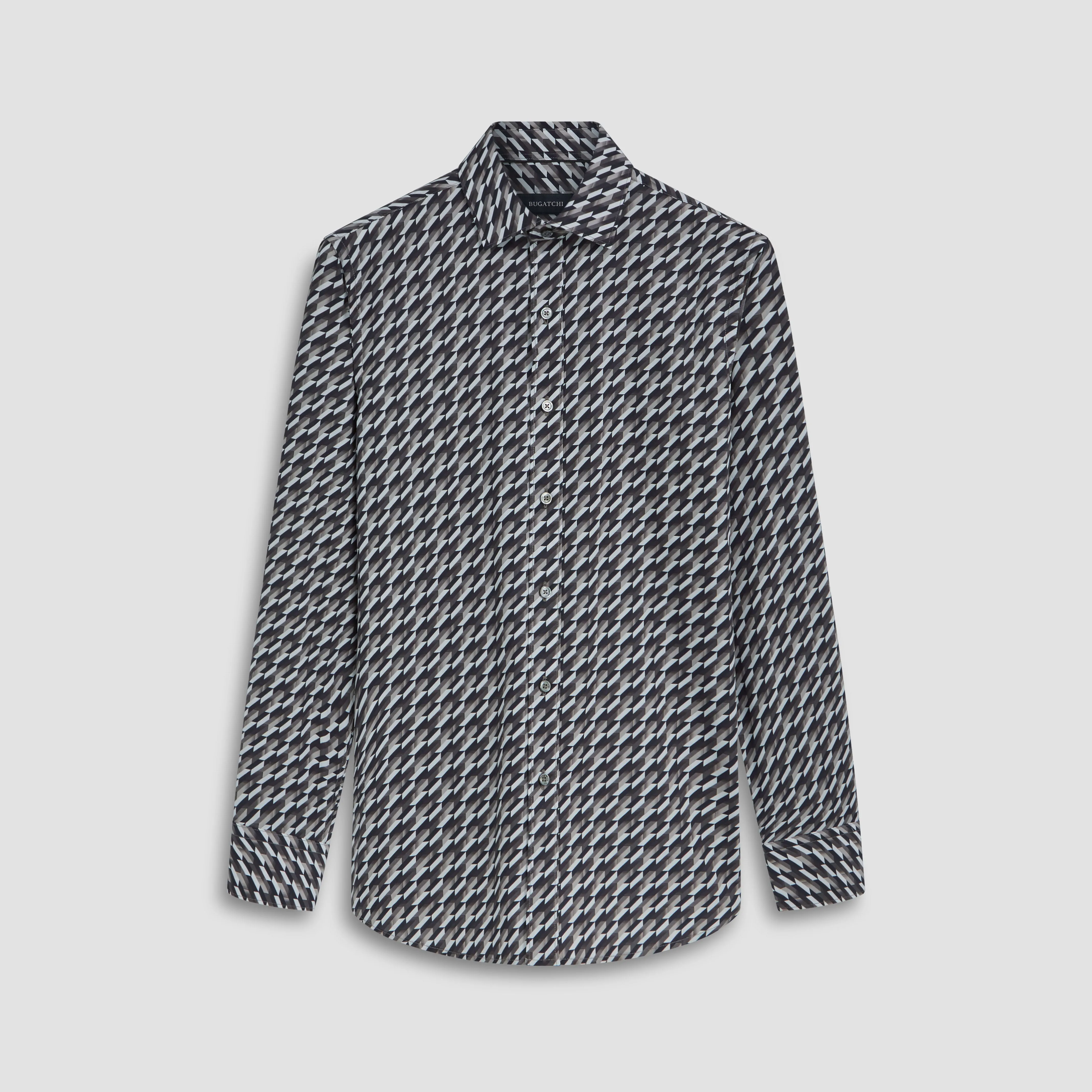 Axel Geometric Shirt sold by Bugatchi