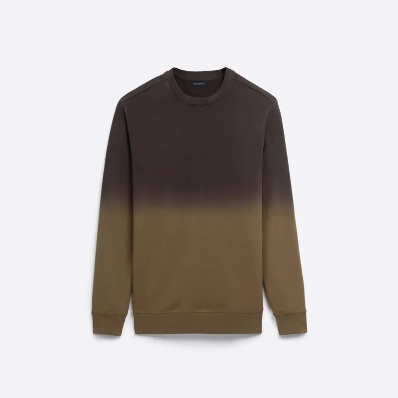 COMFORT Ombre Long Sleeve Crew Neck Pullover sold by Bugatchi