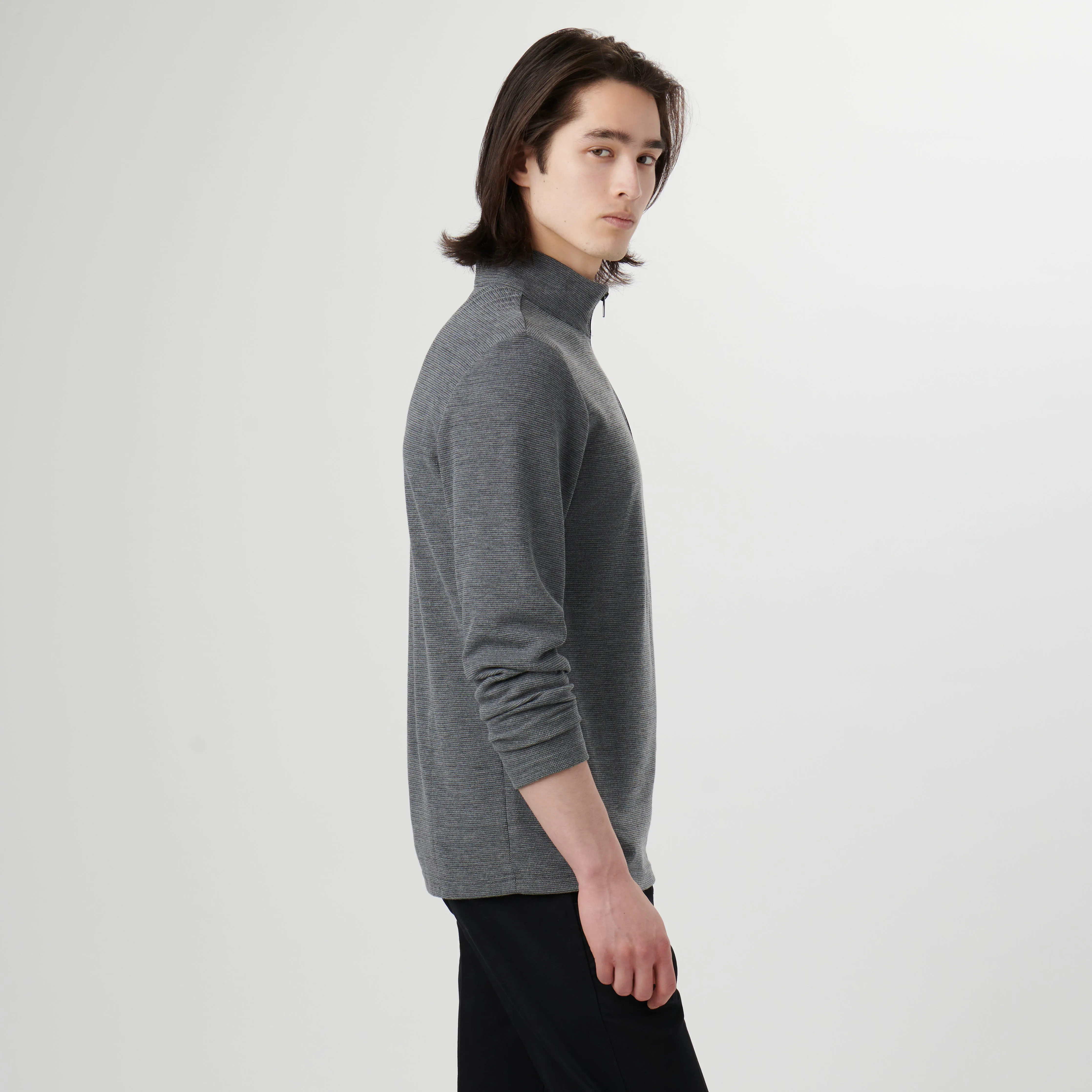 Quarter Zip Pullover sold by Bugatchi product image thumbnail 3