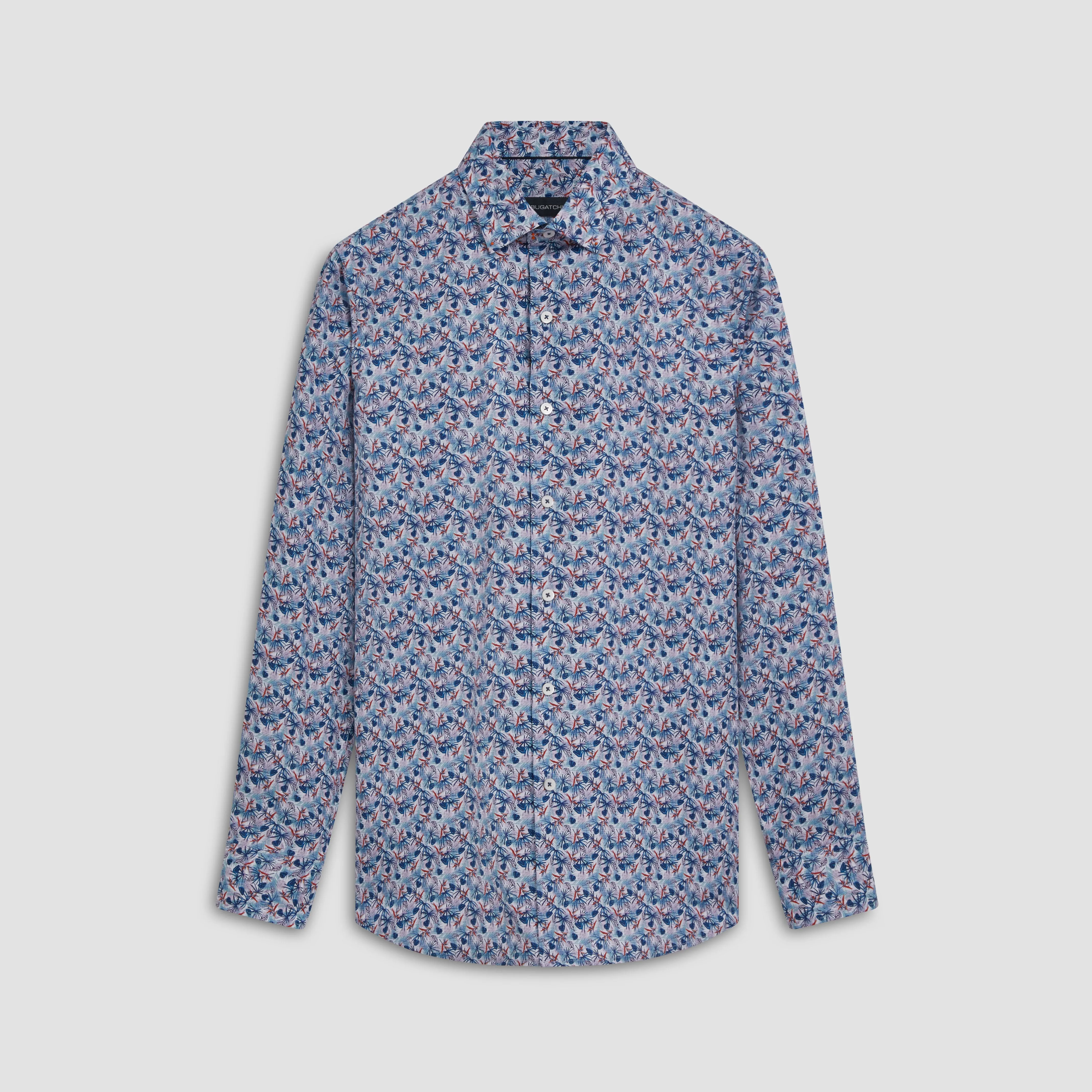 Julian Abstract Print Shirt sold by Bugatchi