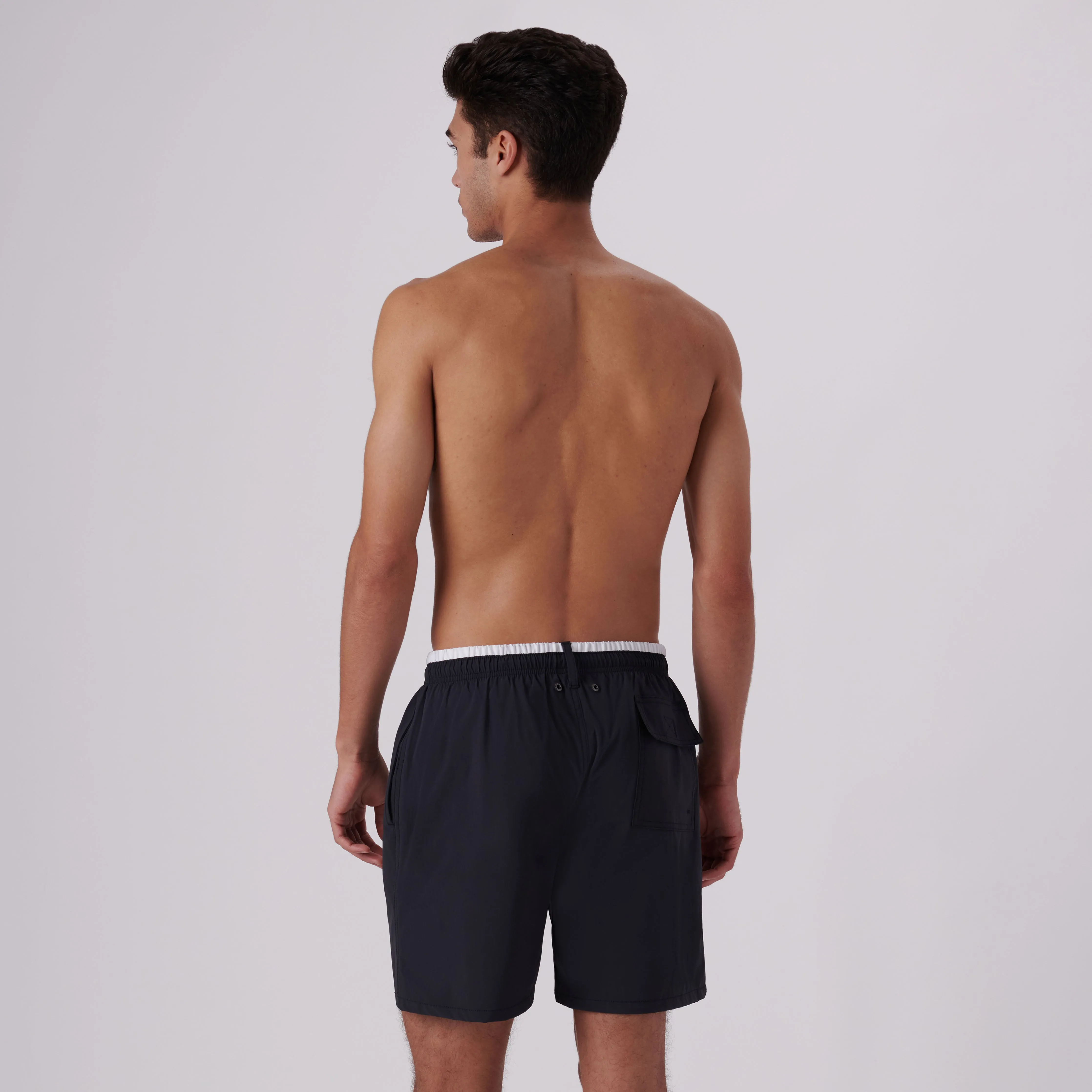 Quinn Solid Swim Trunks sold by Bugatchi product image thumbnail 5