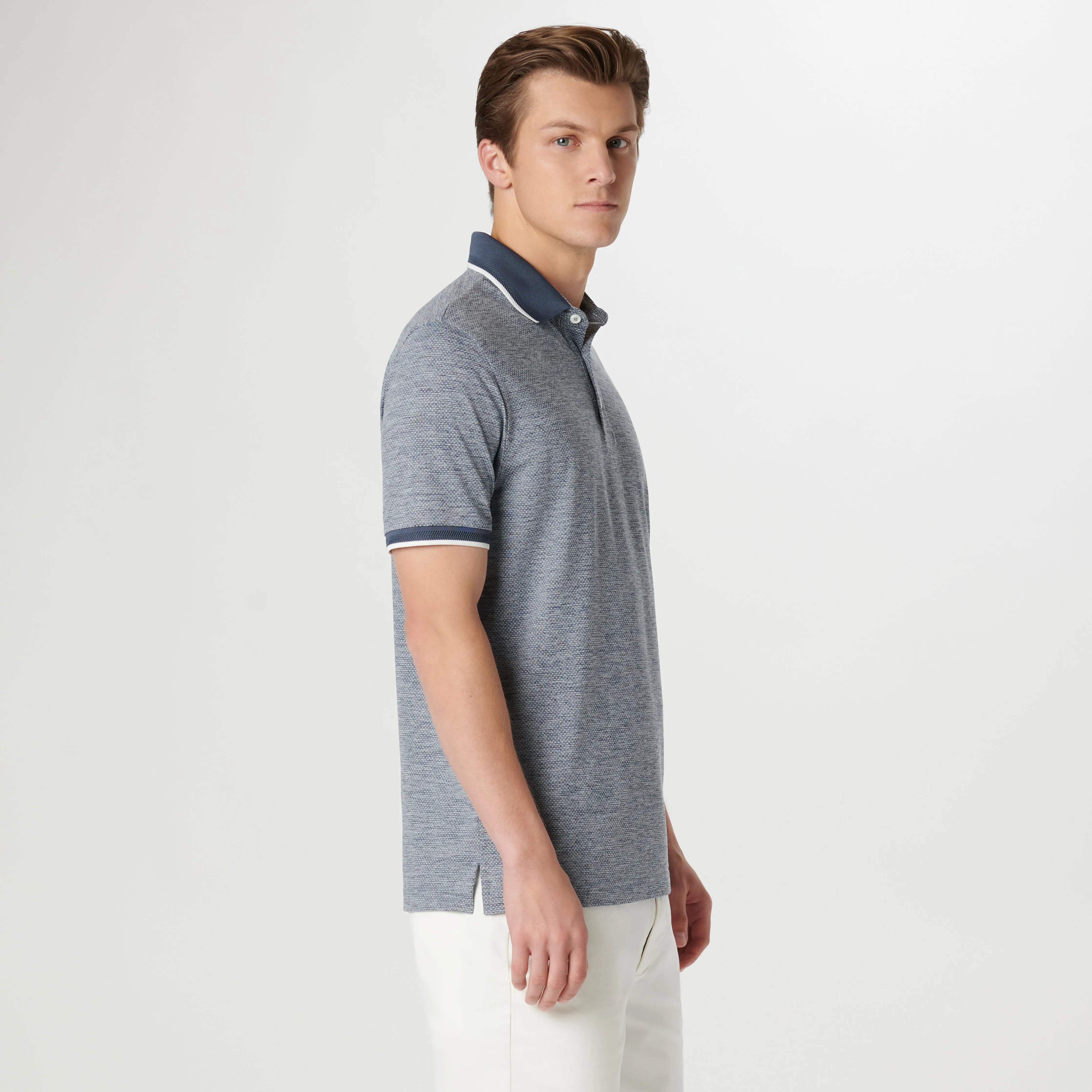 UV50 Performance Polo sold by Bugatchi product image thumbnail 3