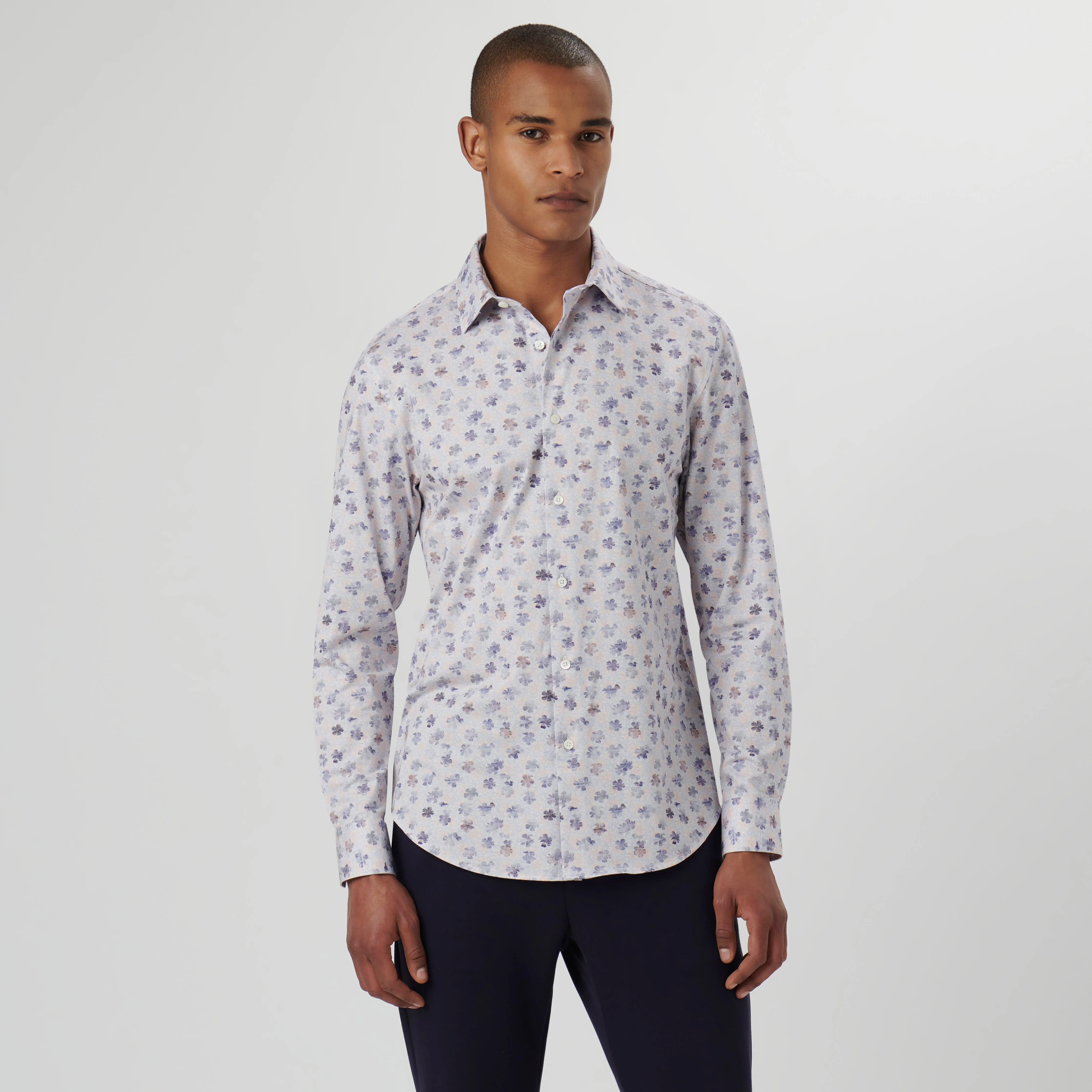 James Floral OoohCotton Shirt sold by Bugatchi product image thumbnail 2