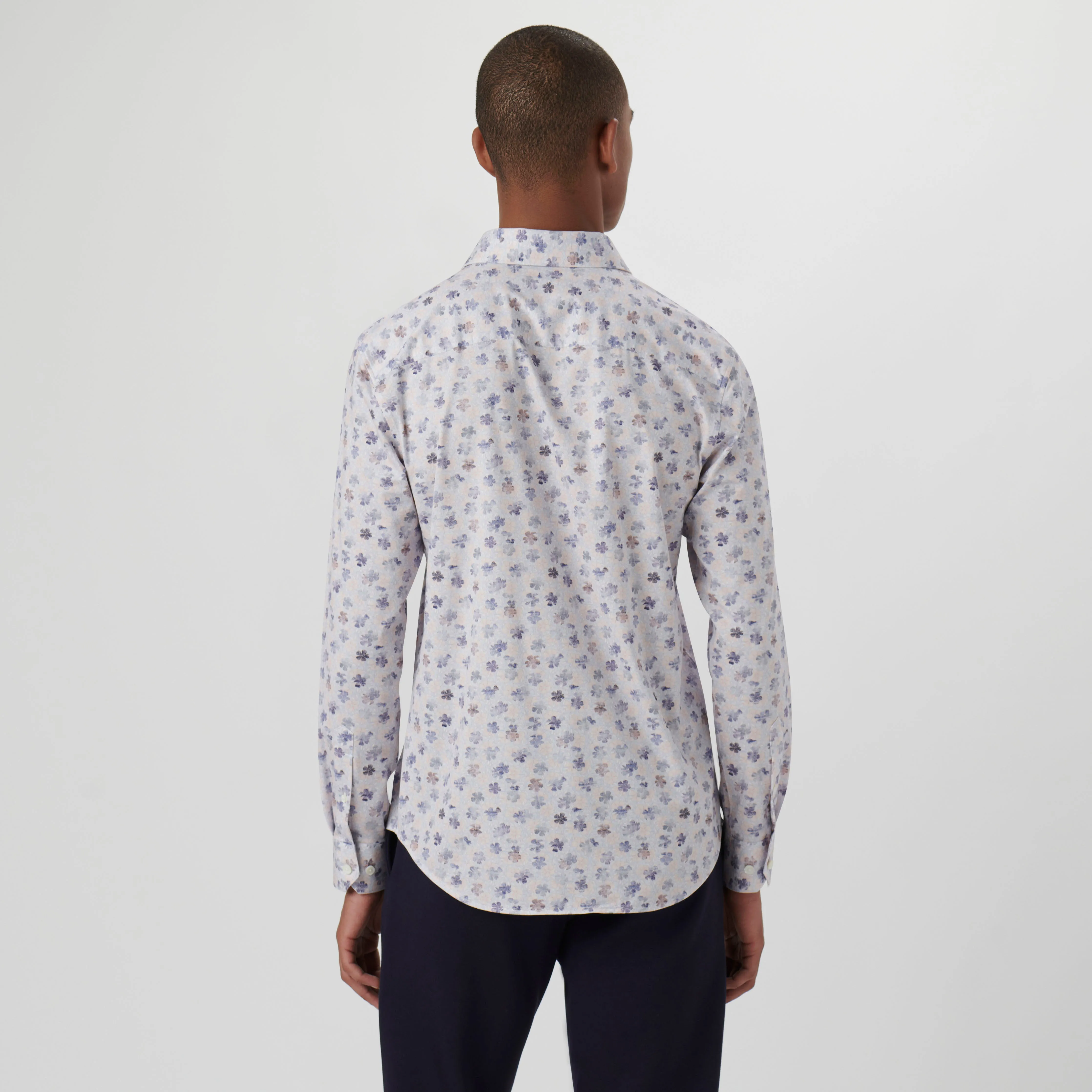 James Floral OoohCotton Shirt sold by Bugatchi product image thumbnail 4