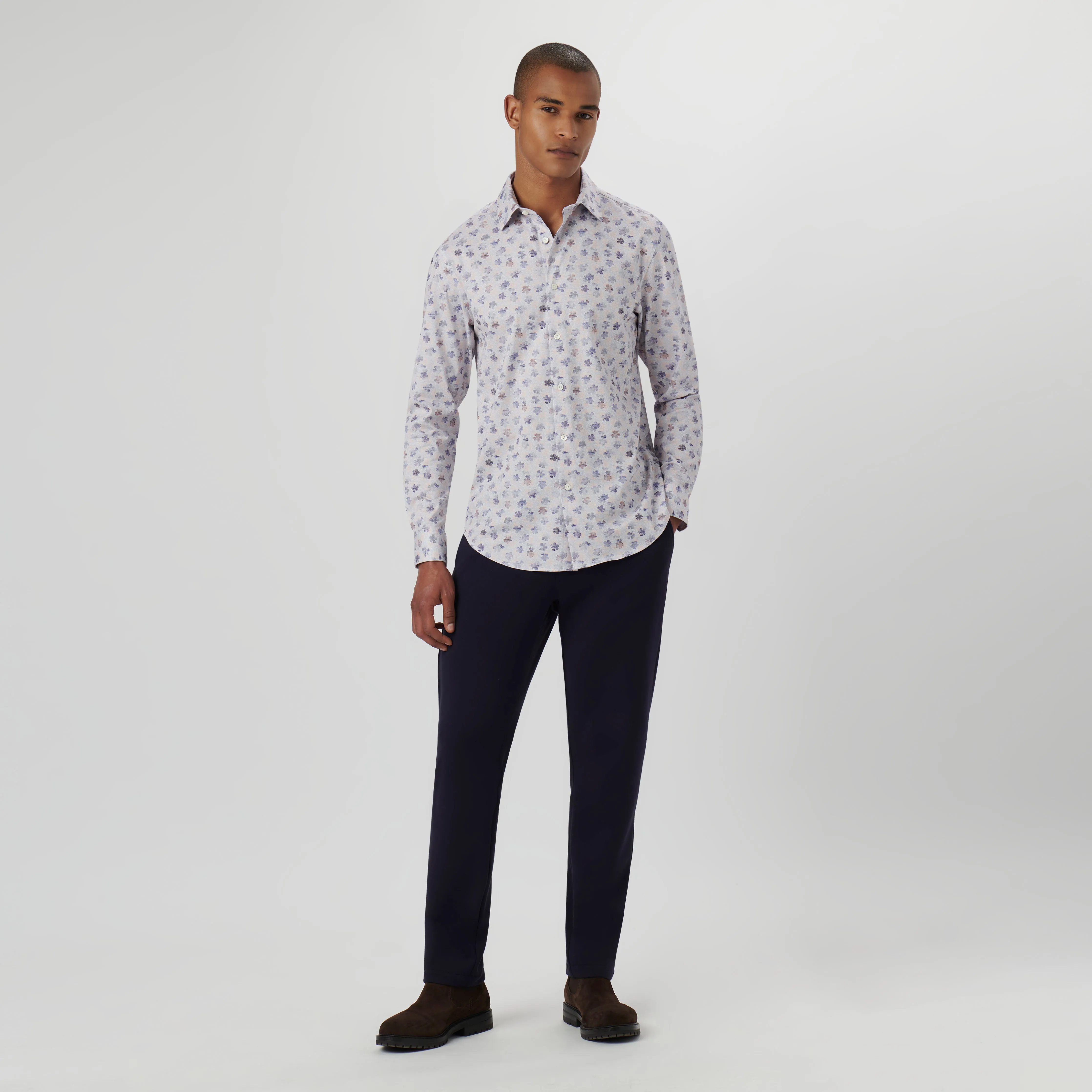 James Floral OoohCotton Shirt sold by Bugatchi product image thumbnail 5