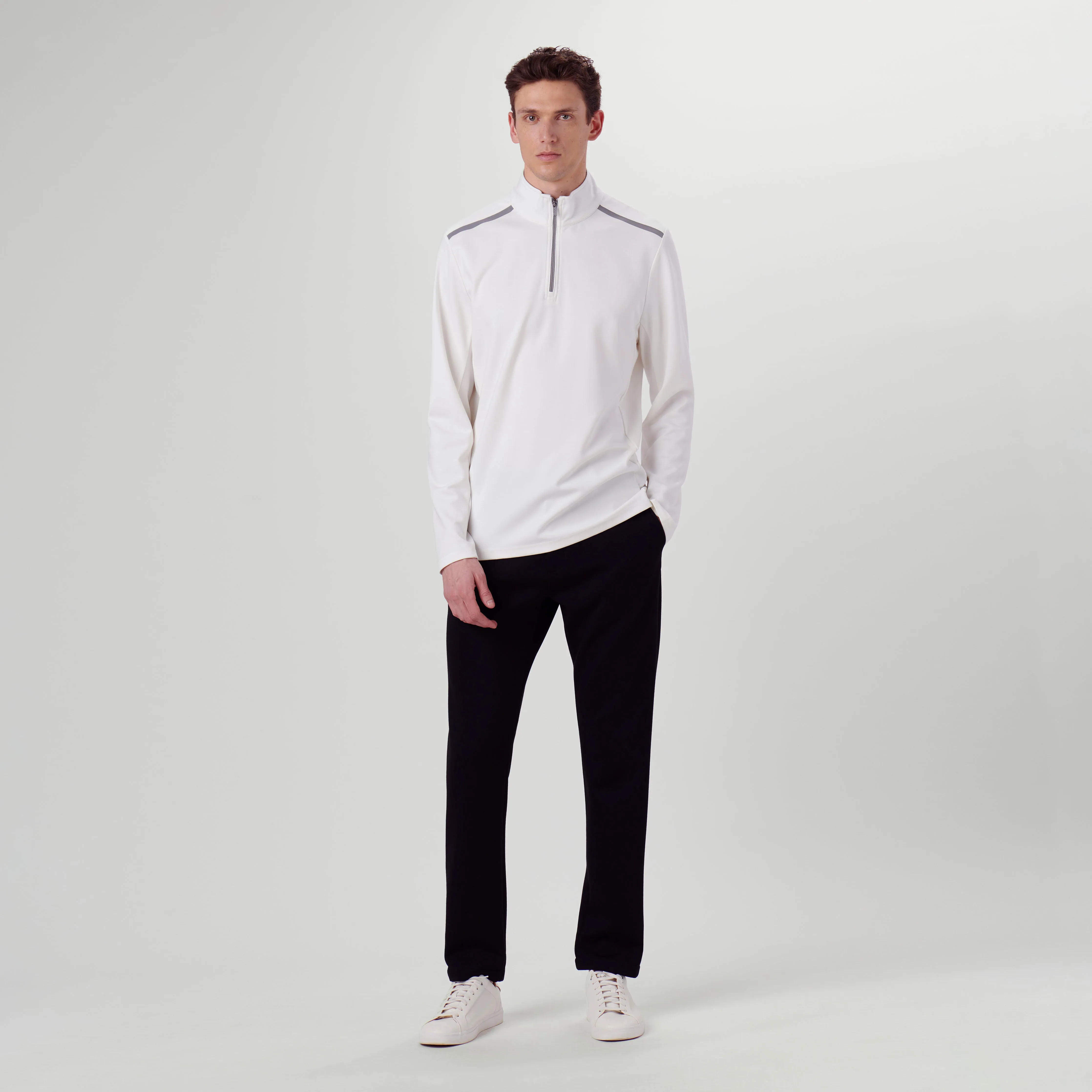 Quarter Zip Pullover sold by Bugatchi product image thumbnail 5